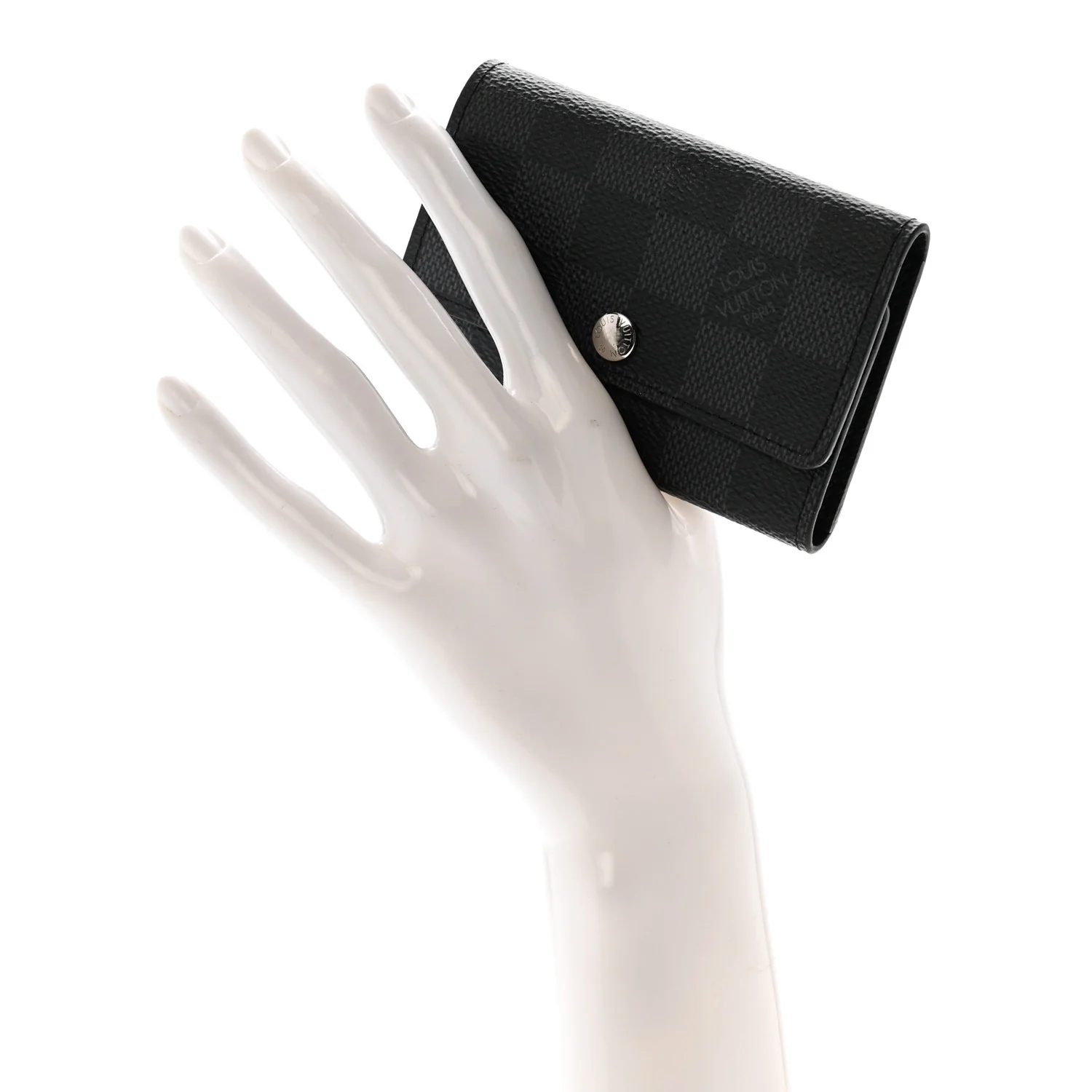 Damier Graphite Multicles 6 Key Holder - Image 2