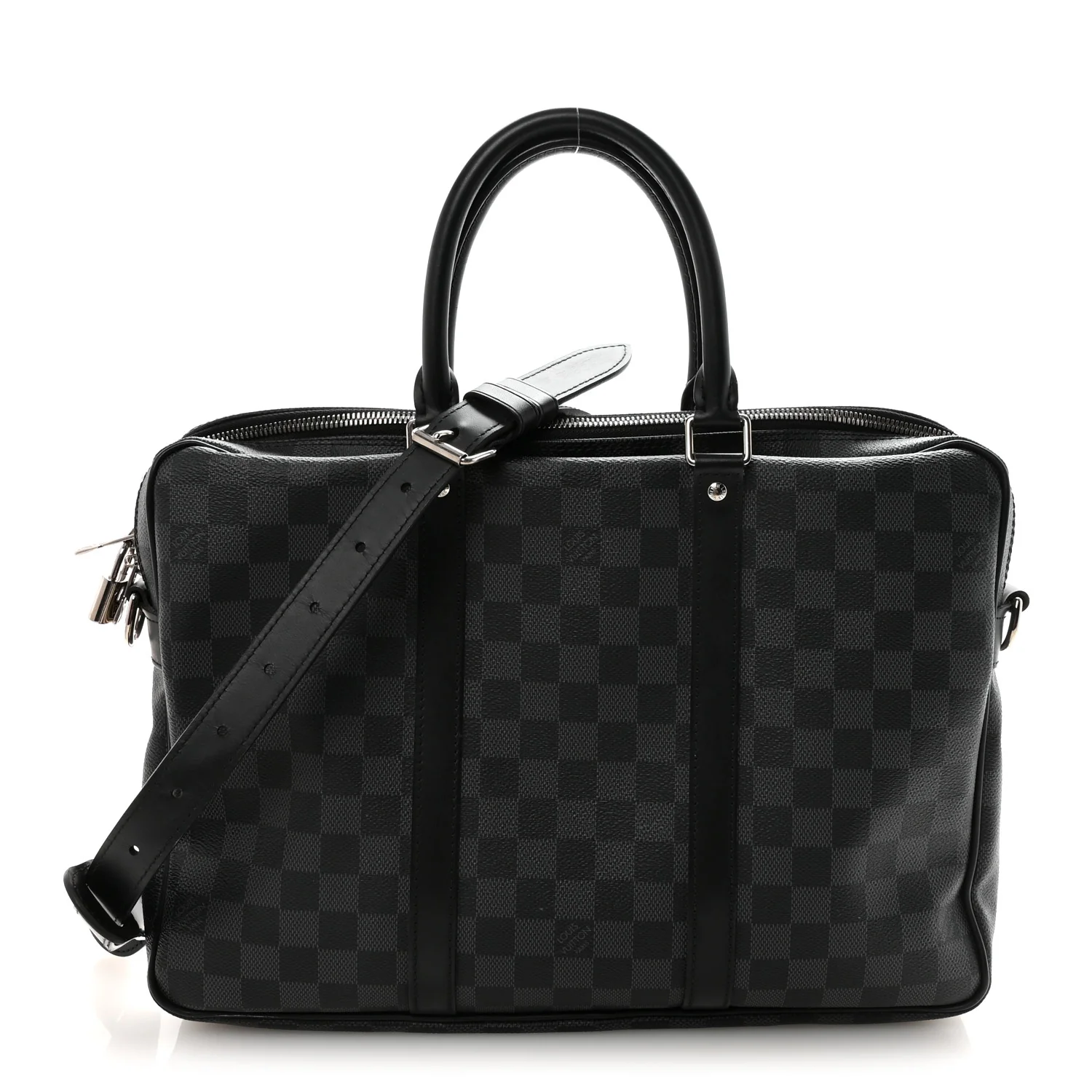 Damier Graphite Porte Documents Voyage PM