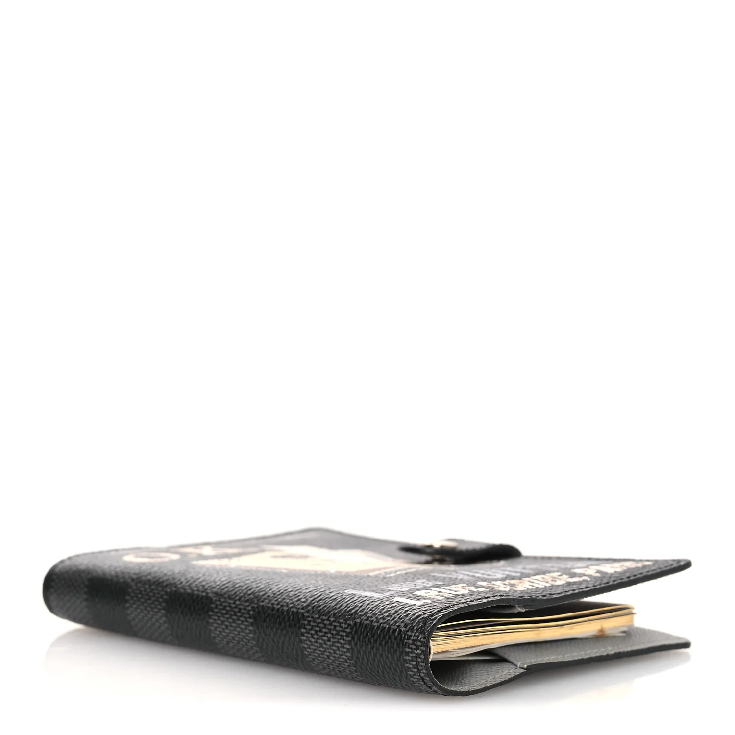 Damier Graphite Small Ring Trunks Agenda Cover - Image 4