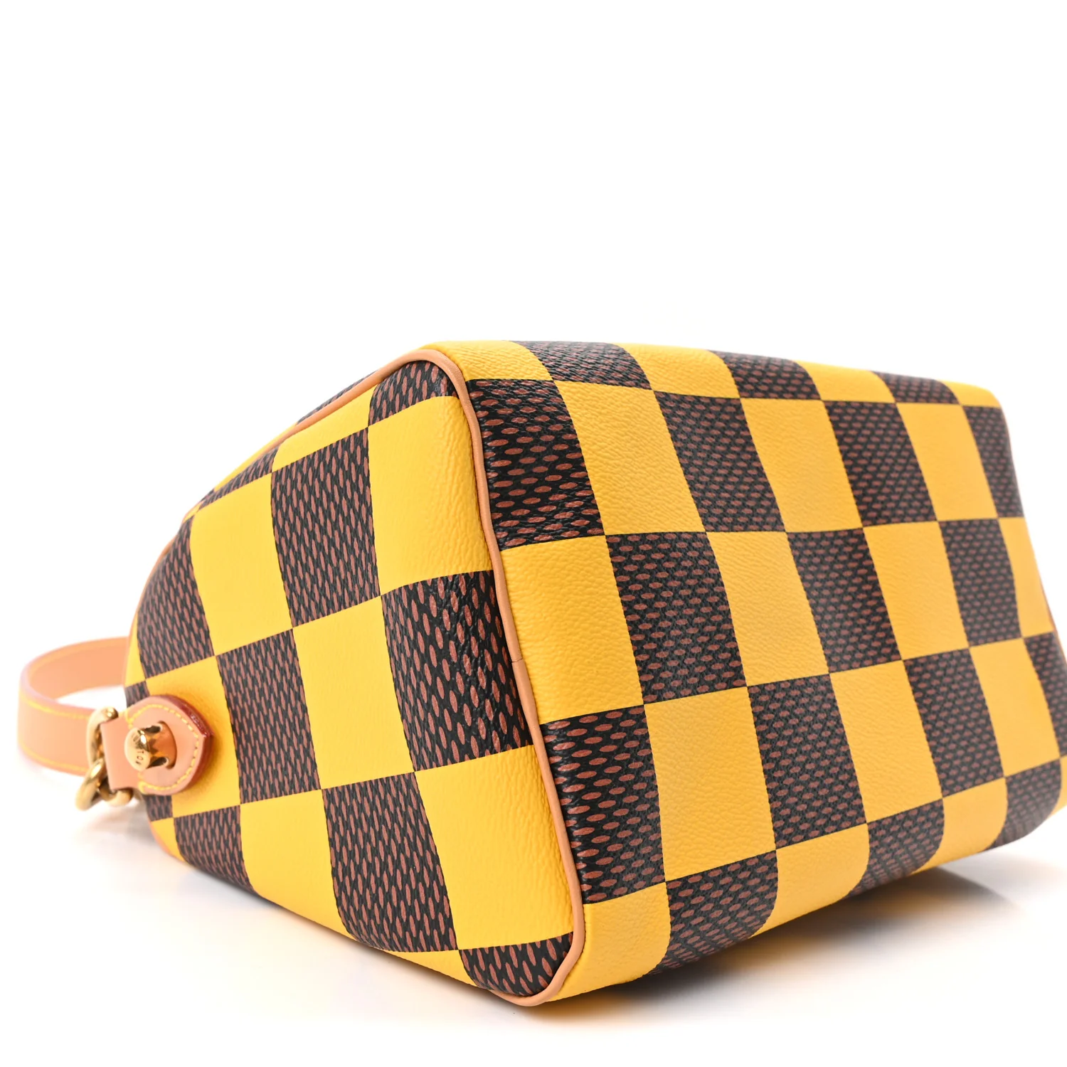 Damier Pop Speedy Bandouliere 25 Jaune Mat - Image 8