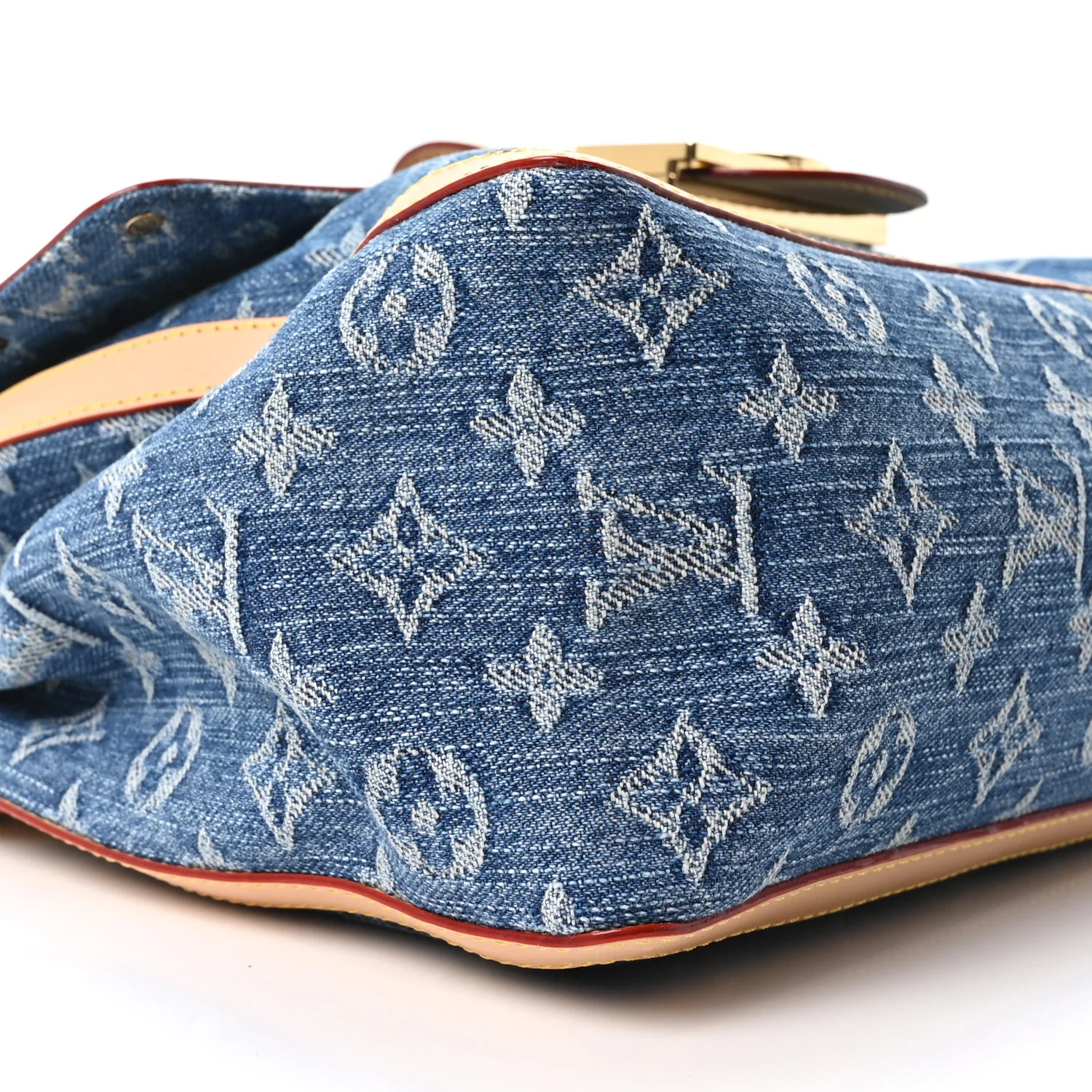 Denim Monogram Dauphine Soft GM Blue - Image 8