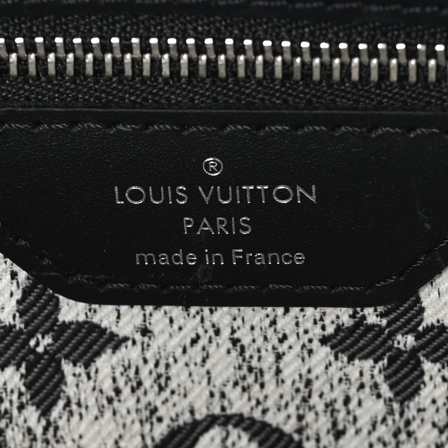 Denim Monogram Jacquard Neverfull MM Grey - Image 7