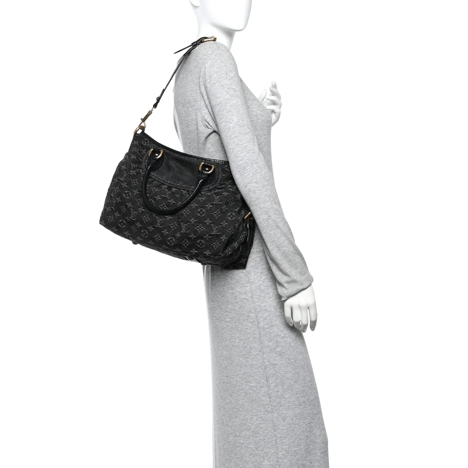 Denim Neo Cabby MM Black - Image 2