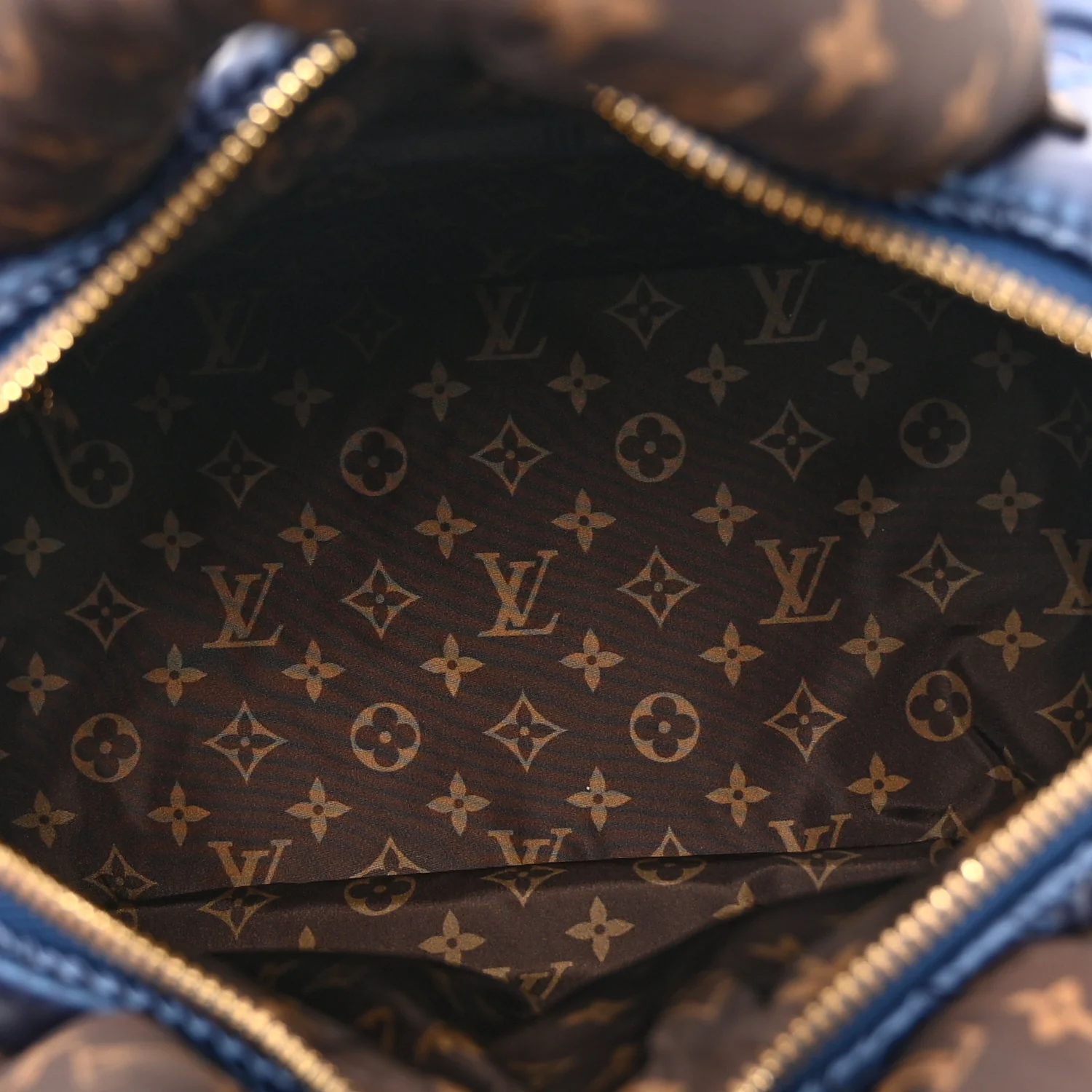 Econyl Mini Monogram Pillow Speedy Bandouliere 25 Navy - Image 5
