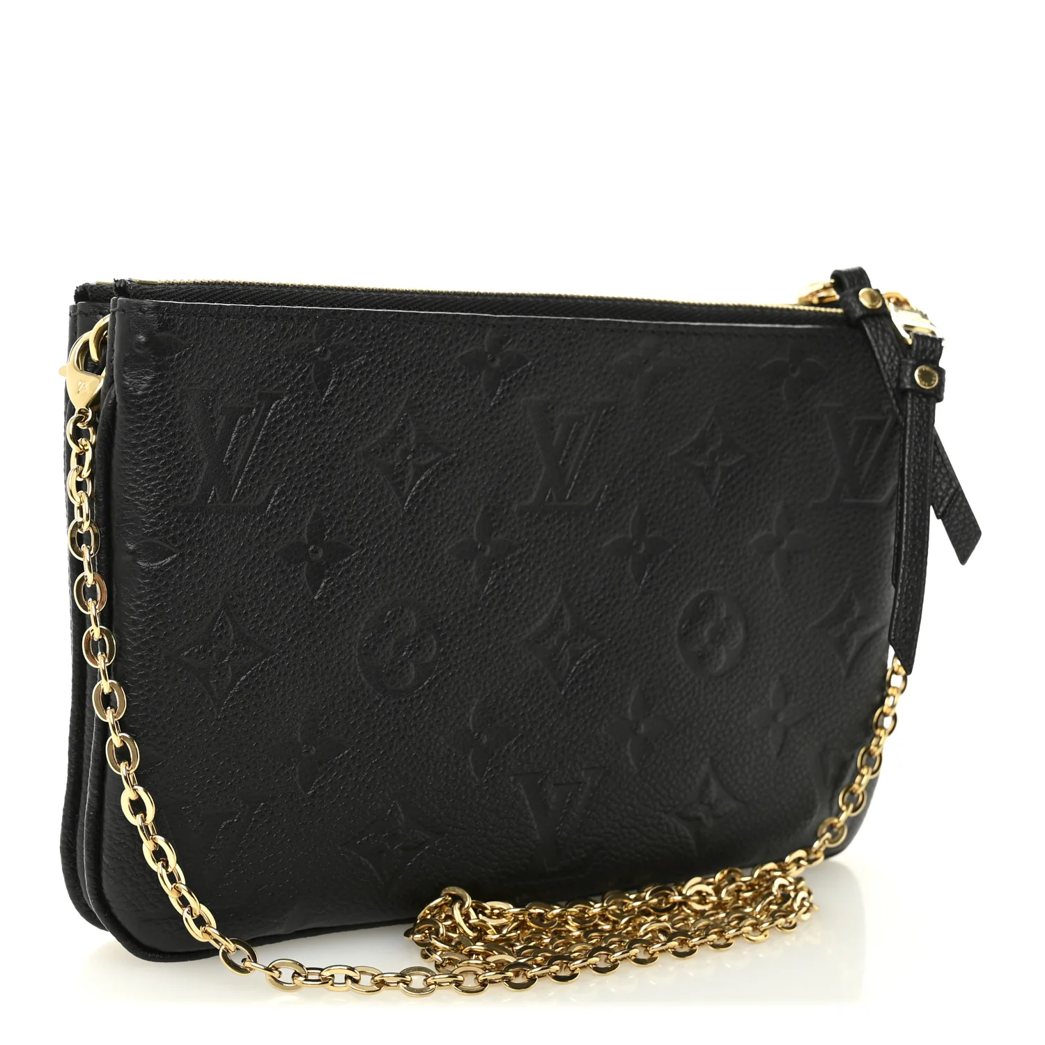 Empreinte Double Zip Pochette Black - Image 3