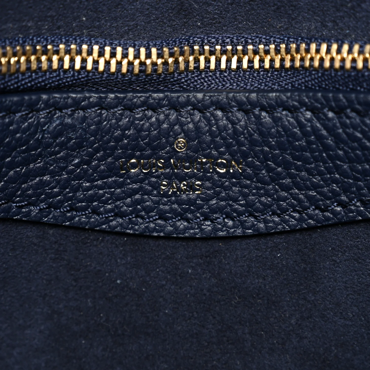 Empreinte Giant Monogram Diane Navy Creme - Image 6