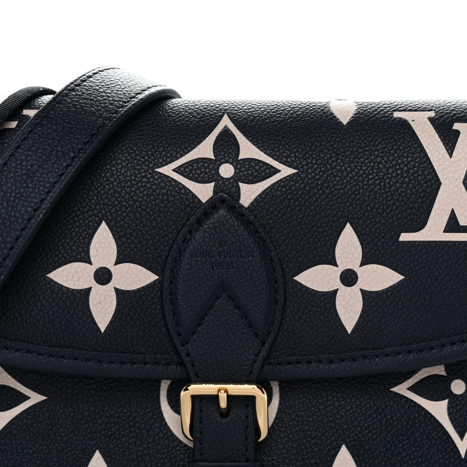 Empreinte Giant Monogram Diane Navy Creme - Image 7