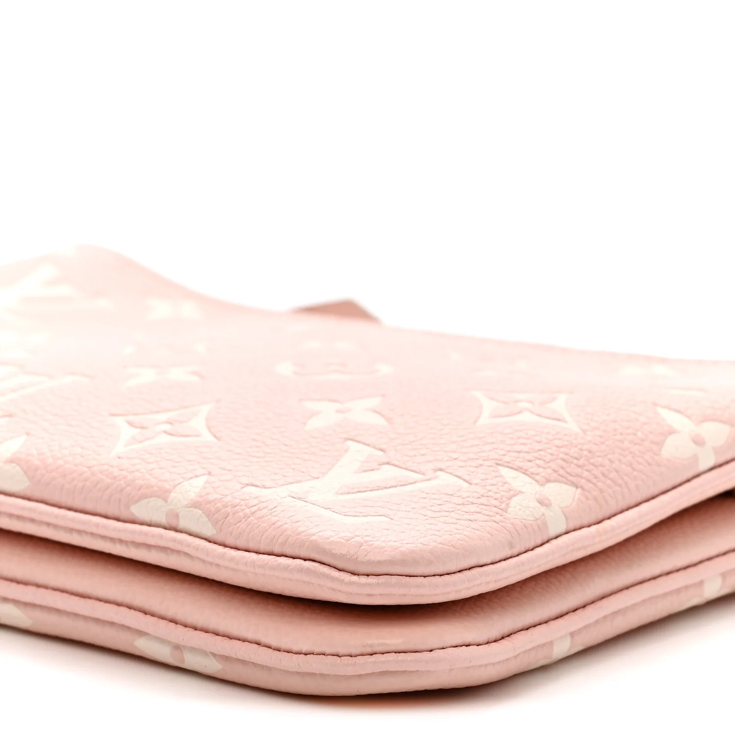Empreinte Monogram Double Zip Pochette Rose - Image 10