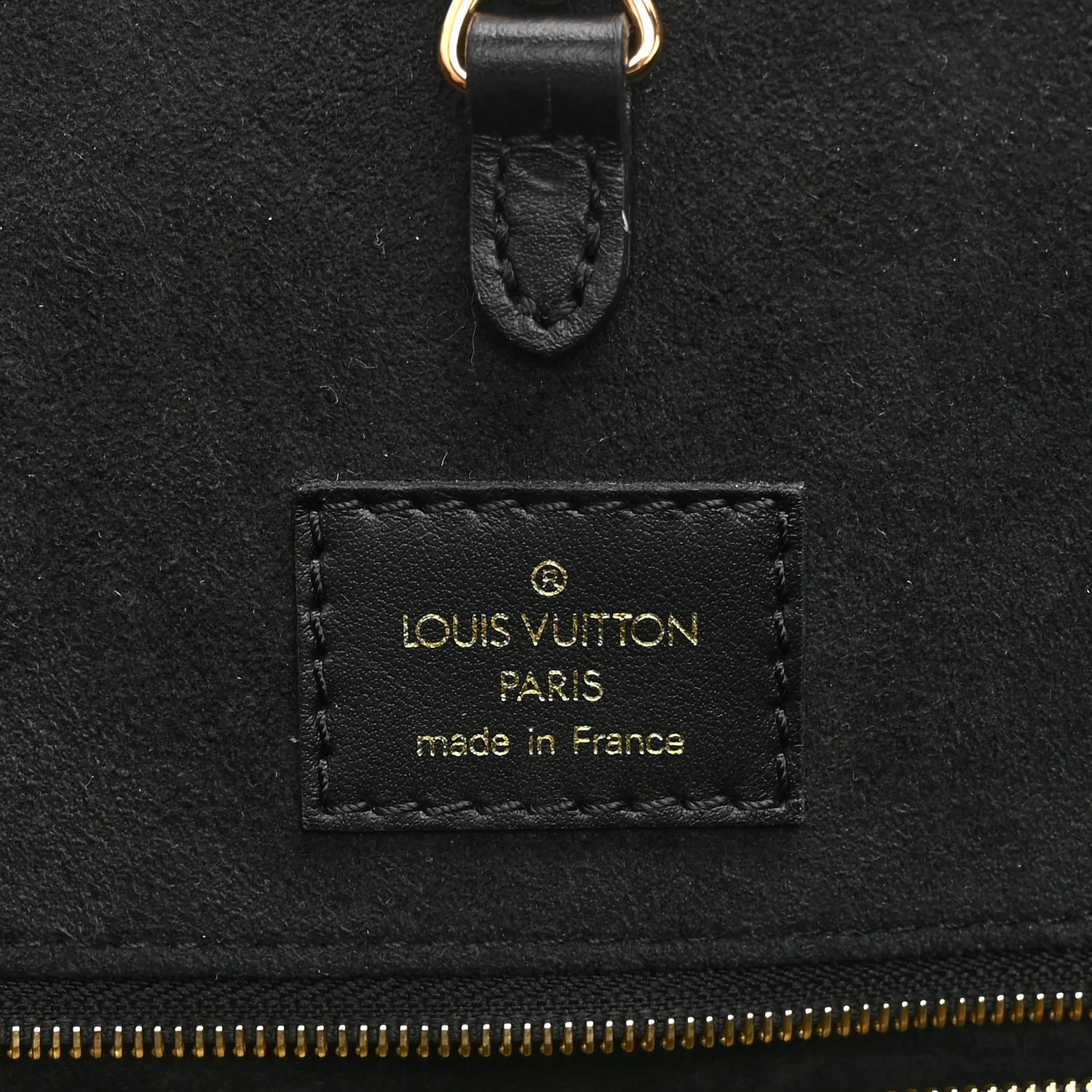Empreinte Monogram Giant Broderies Onthego MM Cream Black - Image 6