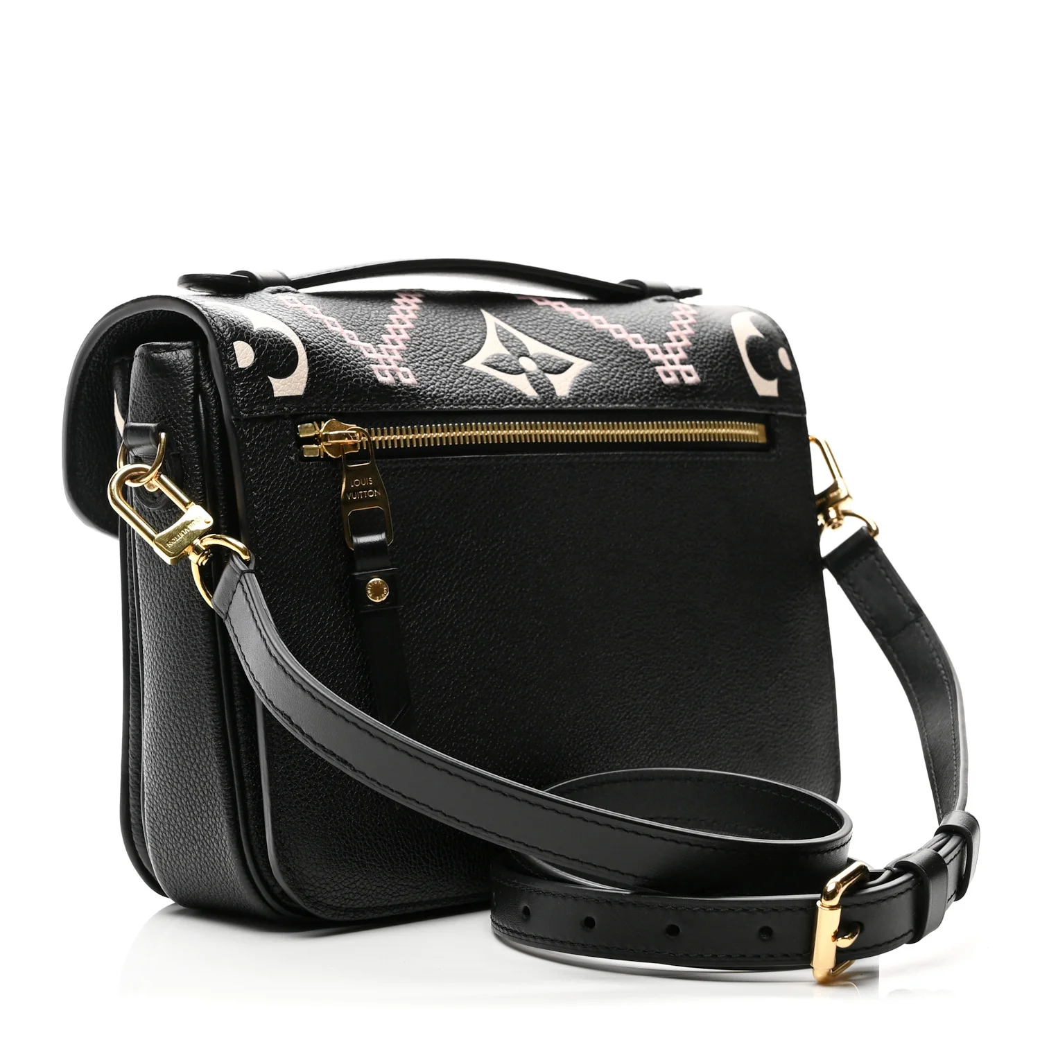 Empreinte Monogram Giant Broderies Pochette Metis Black - Image 3