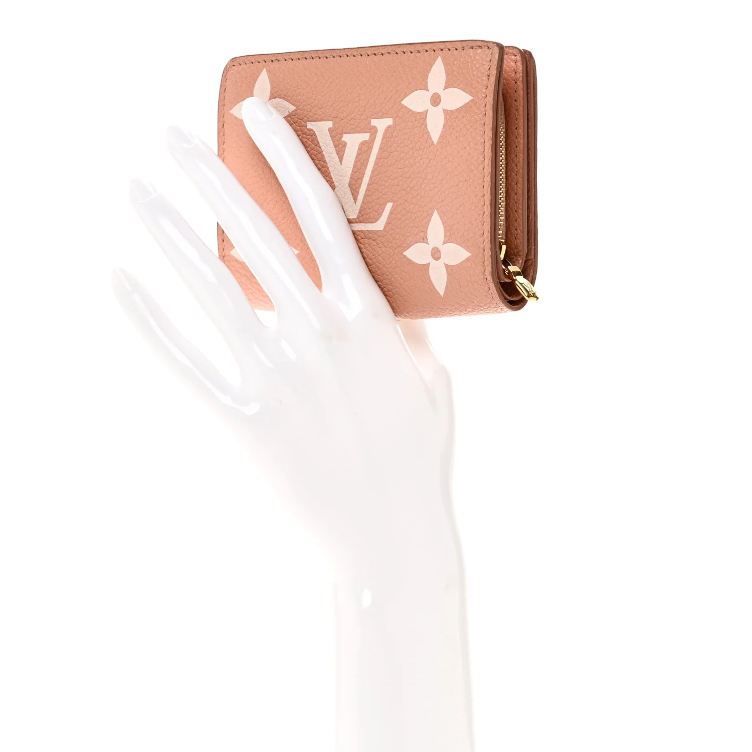 Empreinte Monogram Giant Clea Wallet Rose Trianon Creme - Image 2