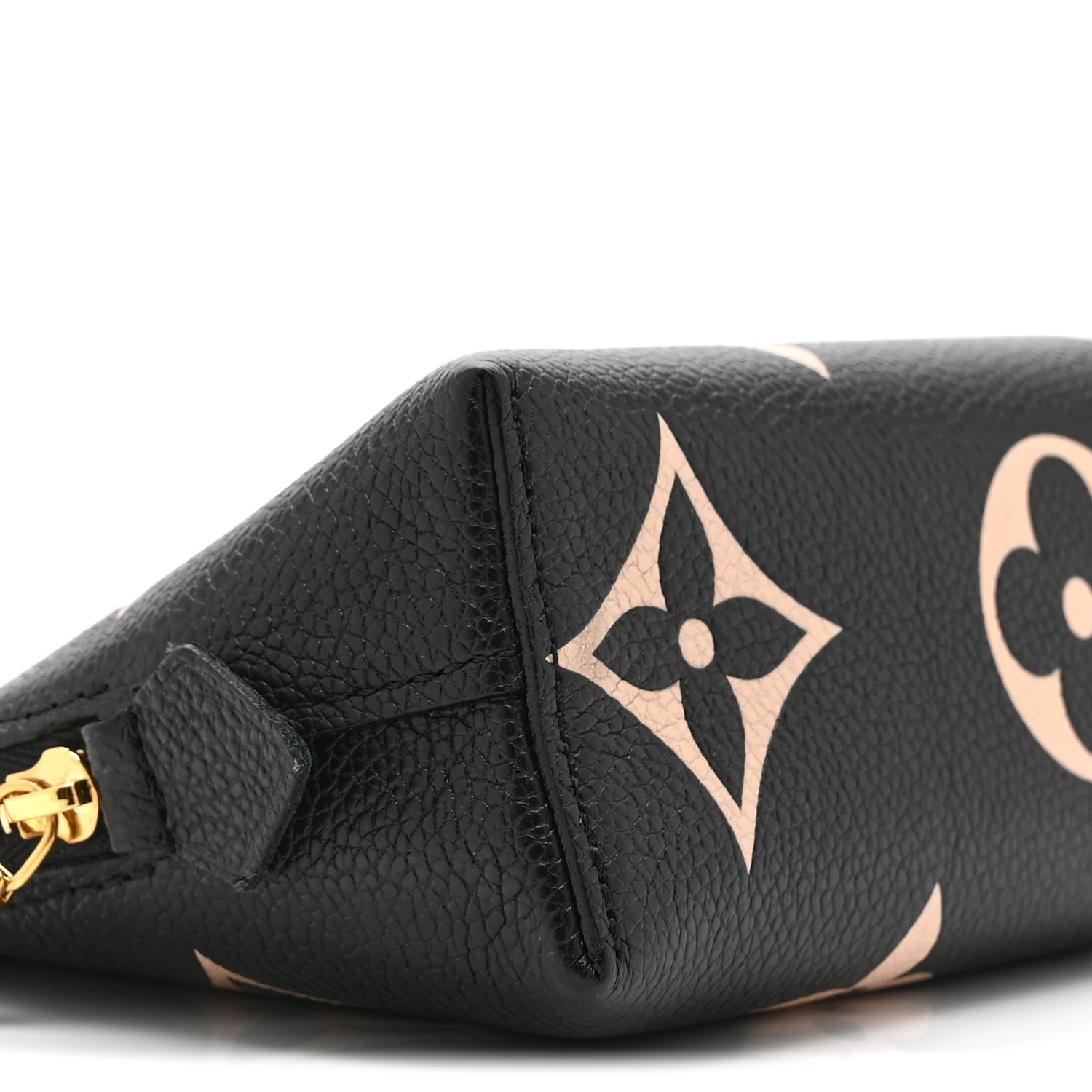 Empreinte Monogram Giant Cosmetic Pouch Black Beige - Image 8