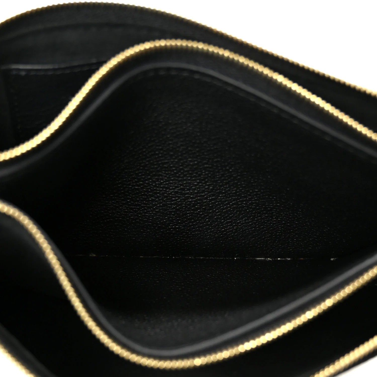 Empreinte Monogram Giant Double Zip Pochette Black Cream - Image 7