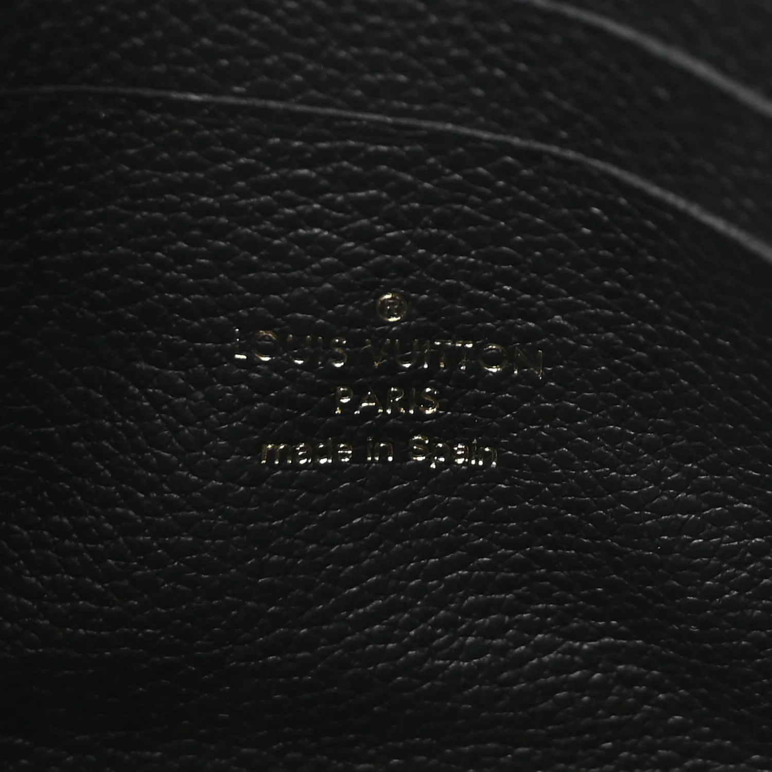 Empreinte Monogram Giant Double Zip Pochette Black Cream - Image 6