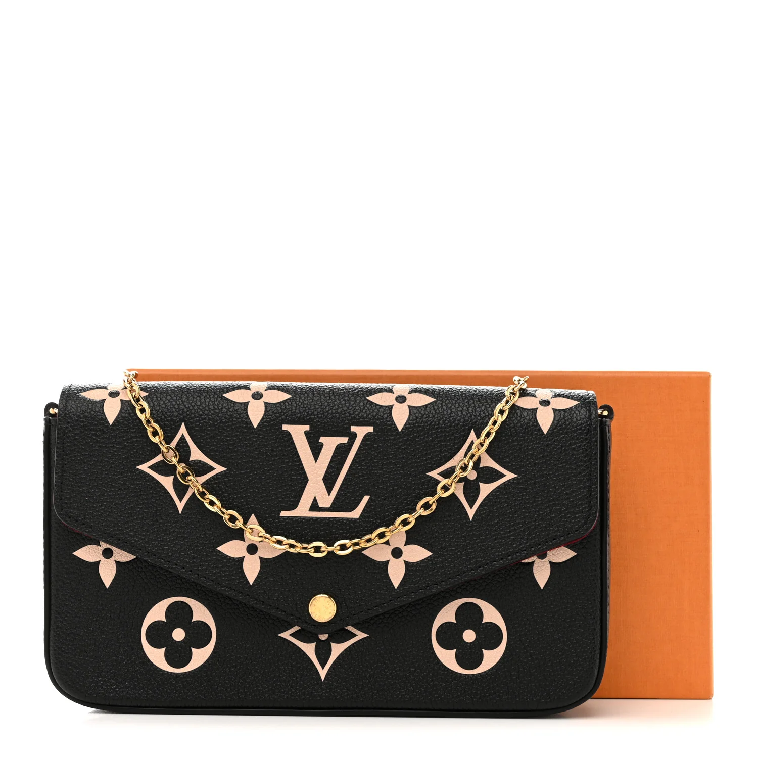 Empreinte Monogram Giant Felicie Pochette Black Beige - Image 13