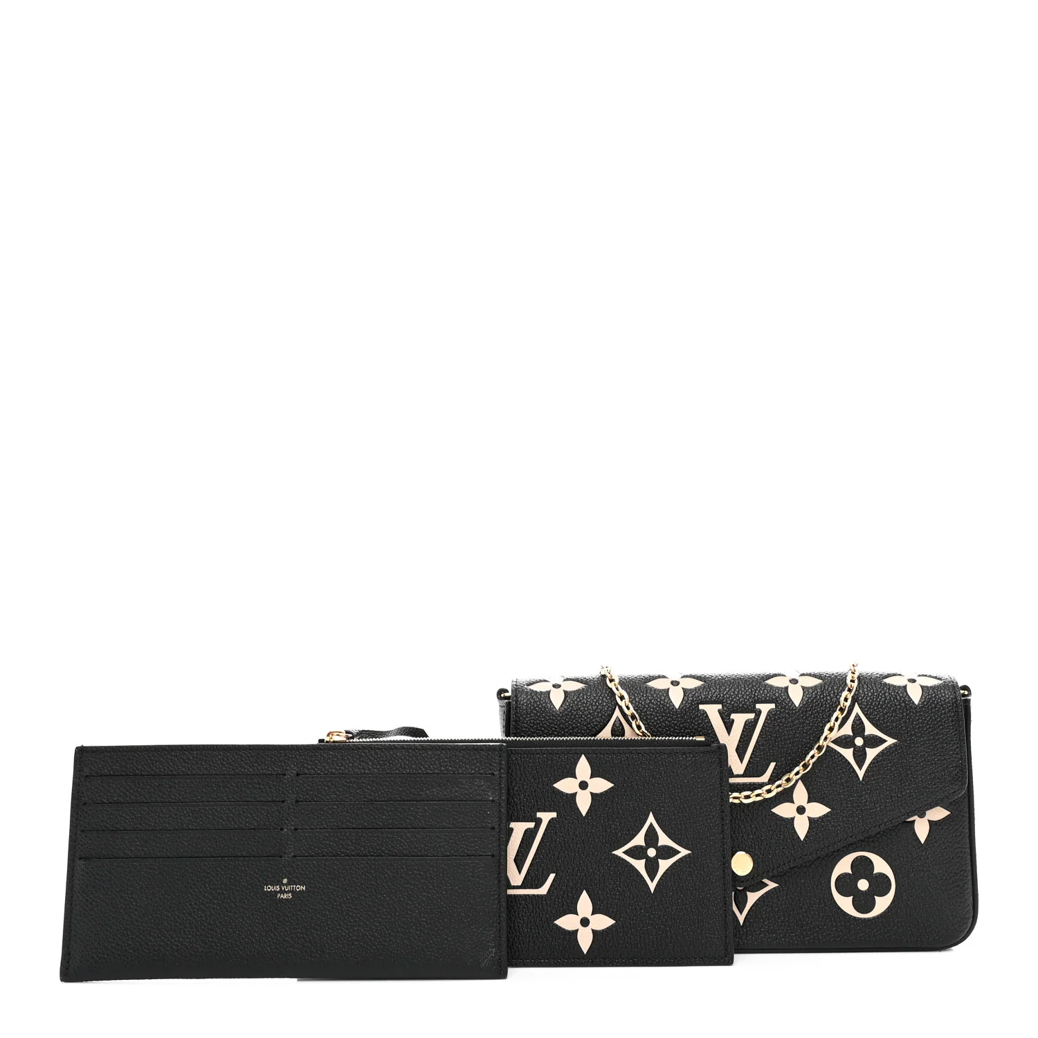 Empreinte Monogram Giant Felicie Pochette Black Beige - Image 3