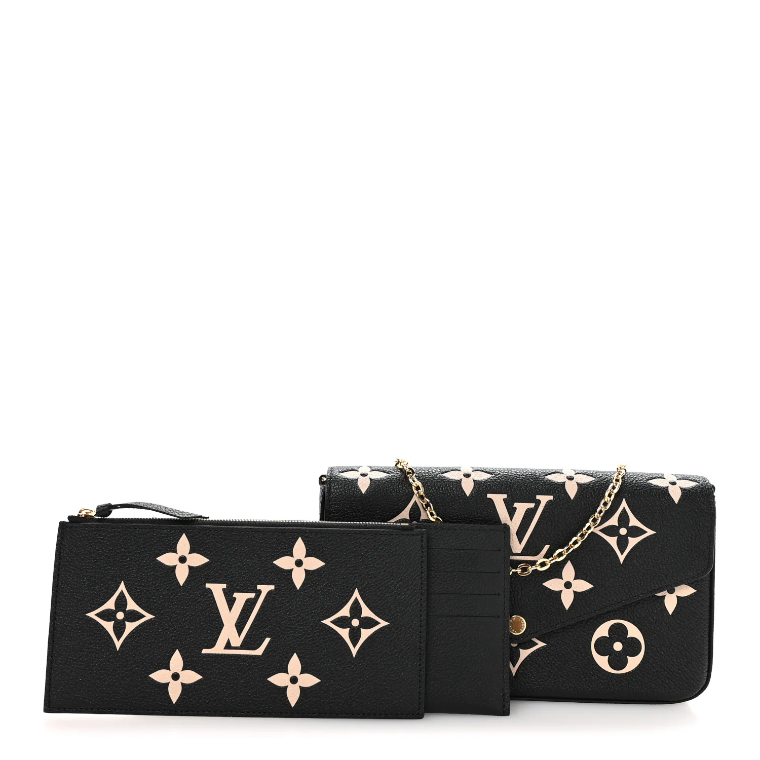 Empreinte Monogram Giant Felicie Pochette Black Beige - Image 3