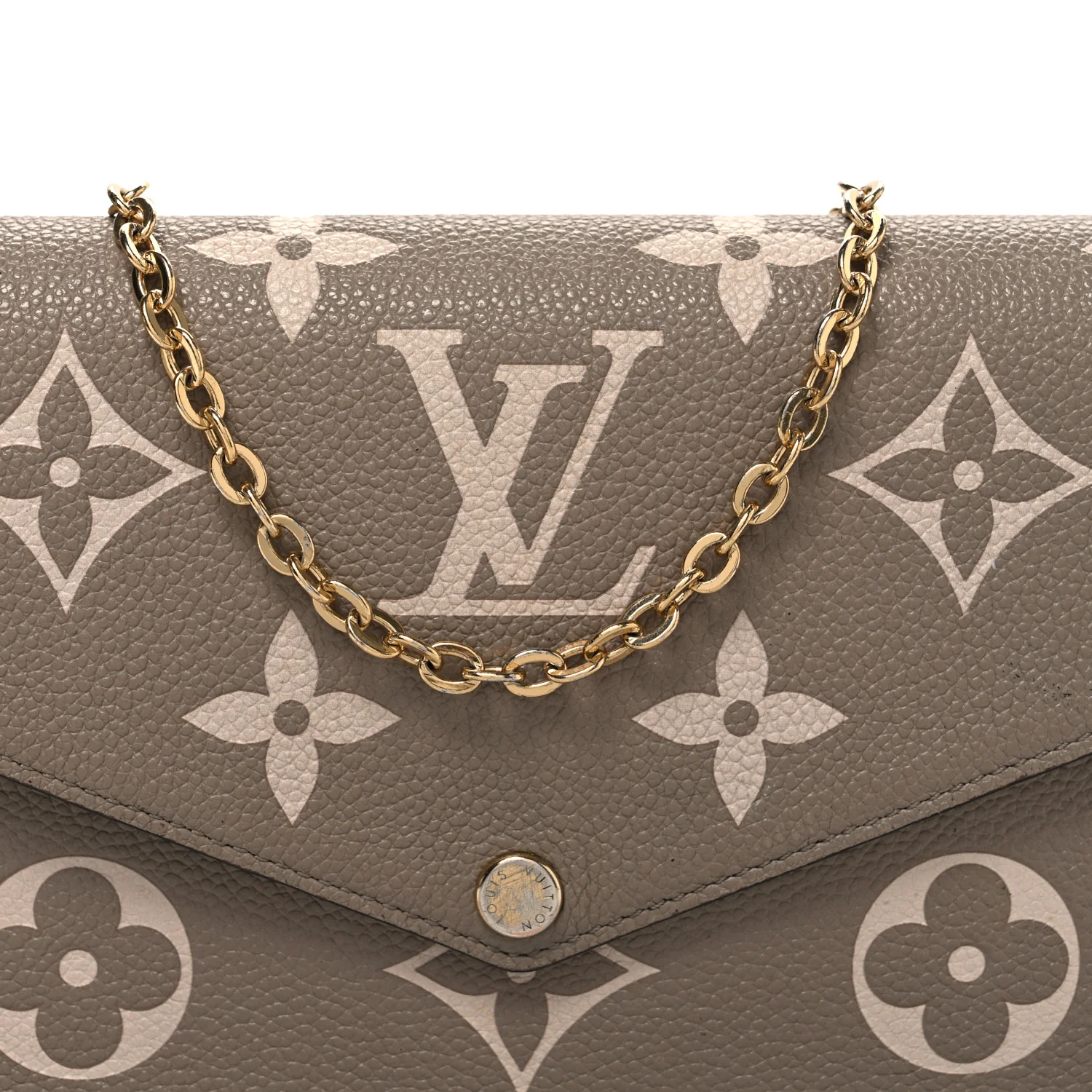 Empreinte Monogram Giant Felicie Pochette Tourterelle Creme - Image 7