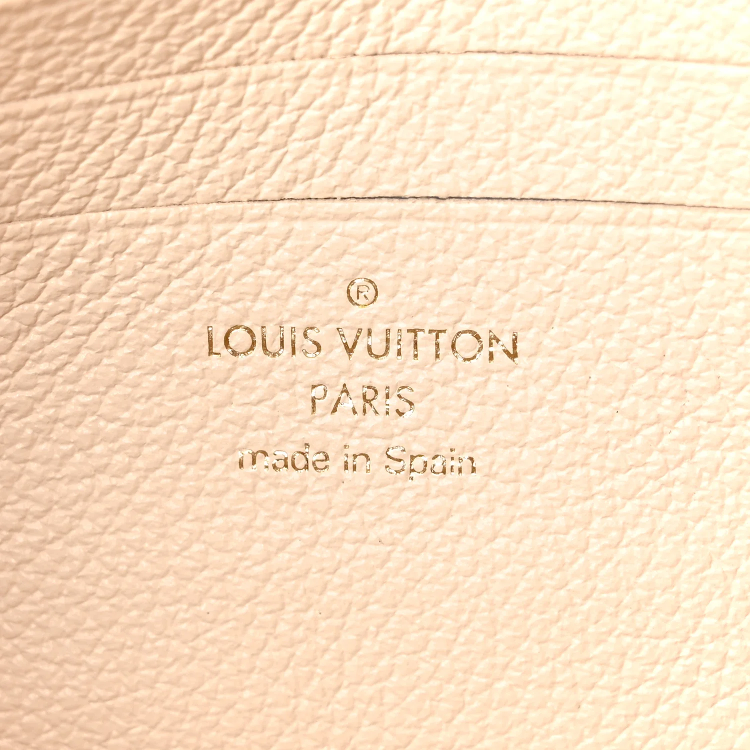 Empreinte Monogram Giant Ivy Wallet On Chain Cream - Image 6