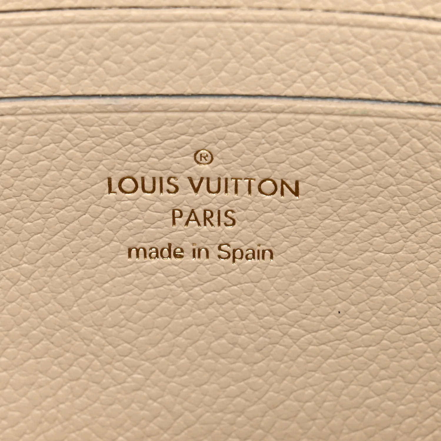 Empreinte Monogram Giant Ivy Wallet On Chain Cream - Image 6