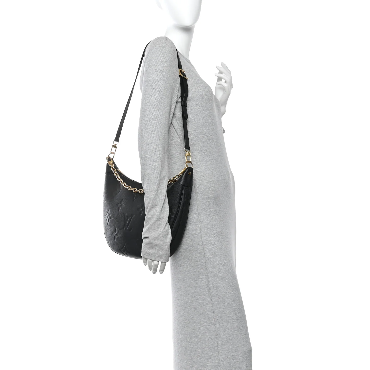 Empreinte Monogram Giant Loop Hobo Black - Image 2