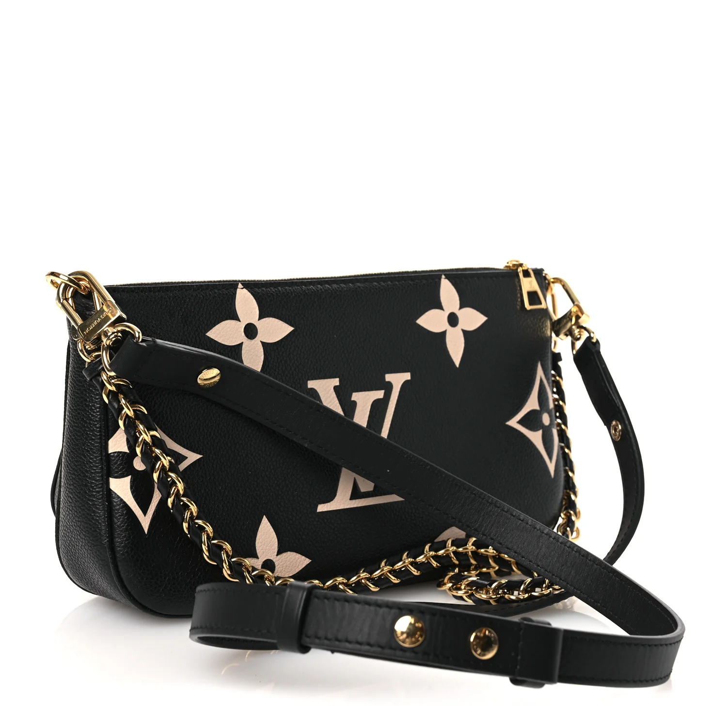 Empreinte Monogram Giant Multi Pochette Accessories Black Beige - Image 3