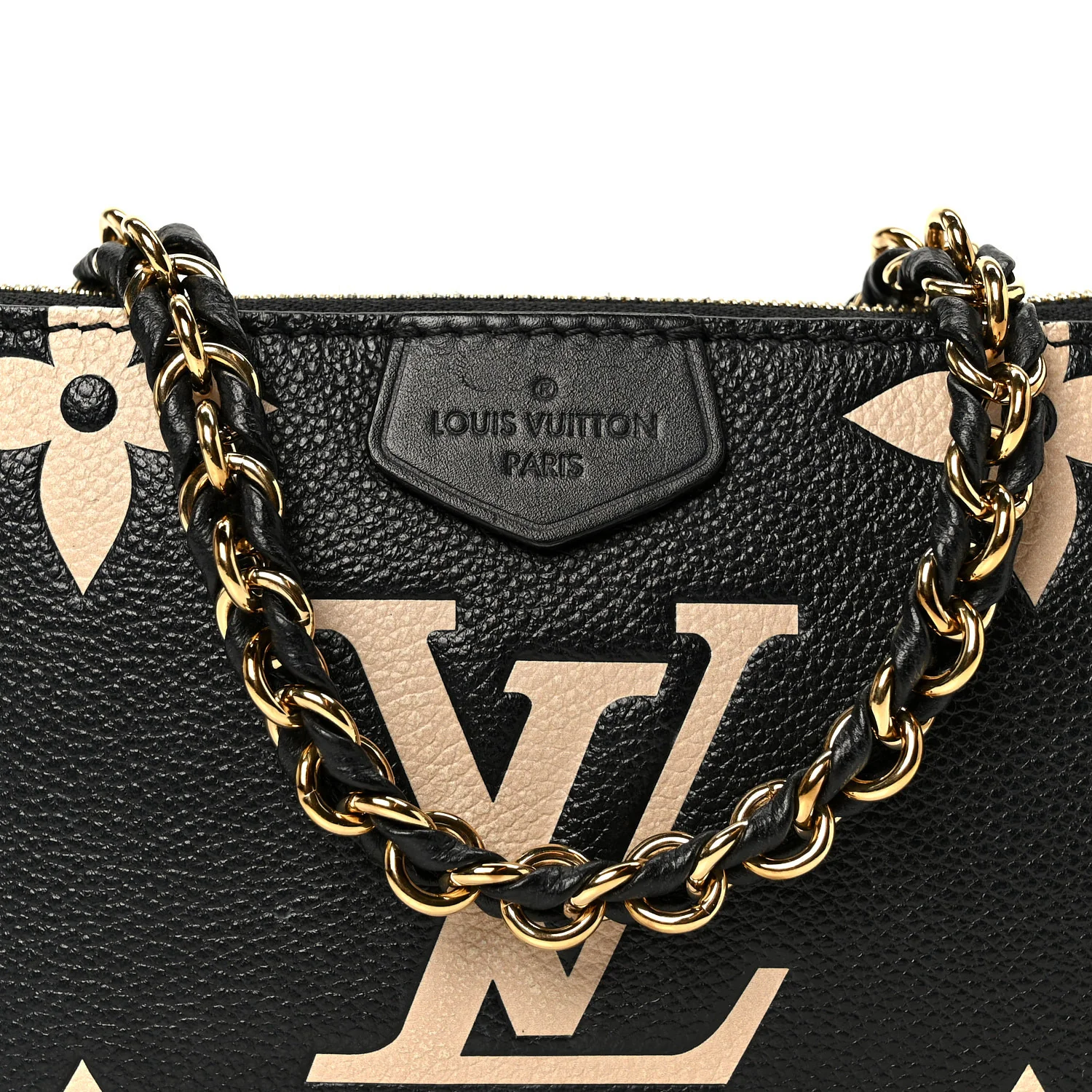 Empreinte Monogram Giant Multi Pochette Accessories Mini Pochette Black Beige - Image 7