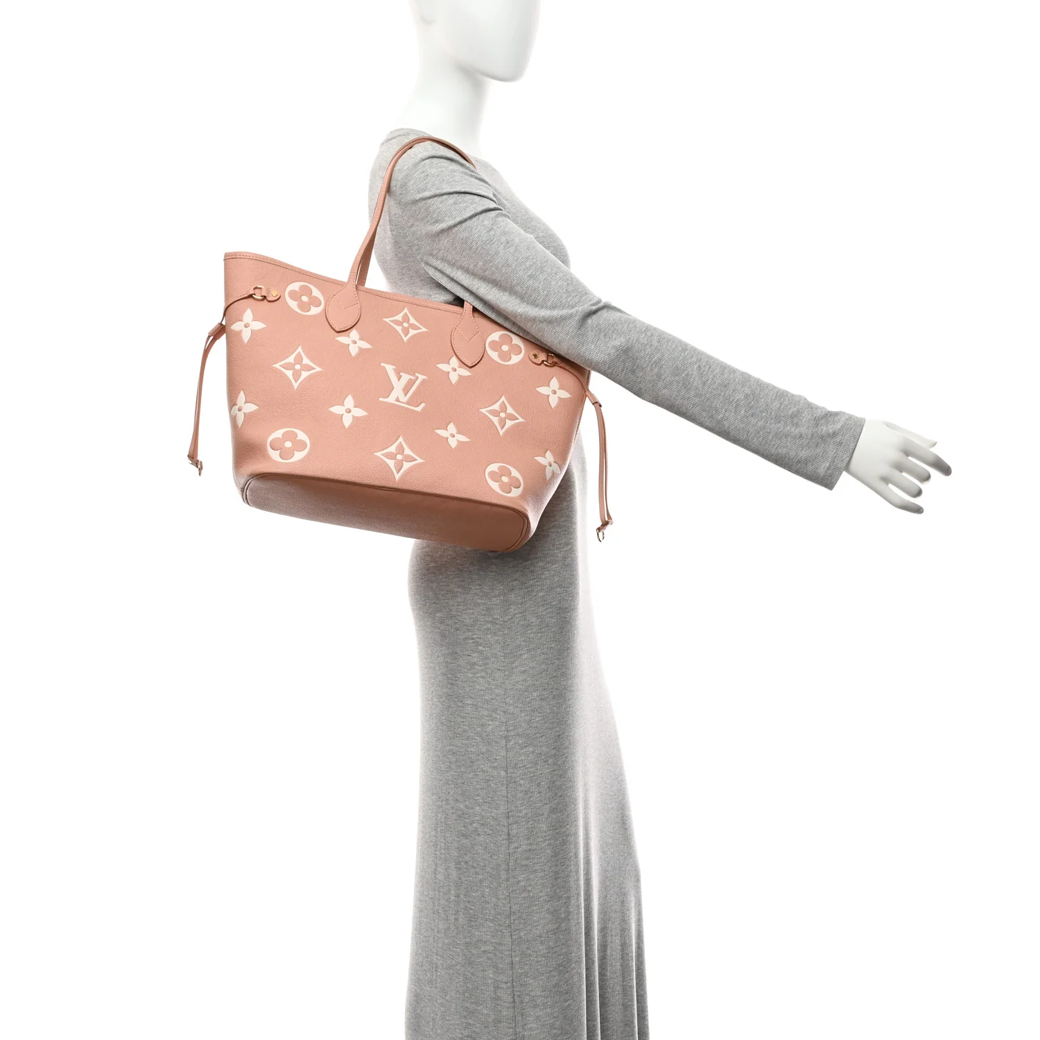 Empreinte Monogram Giant Neverfull MM Trianon Pink Cream - Image 2