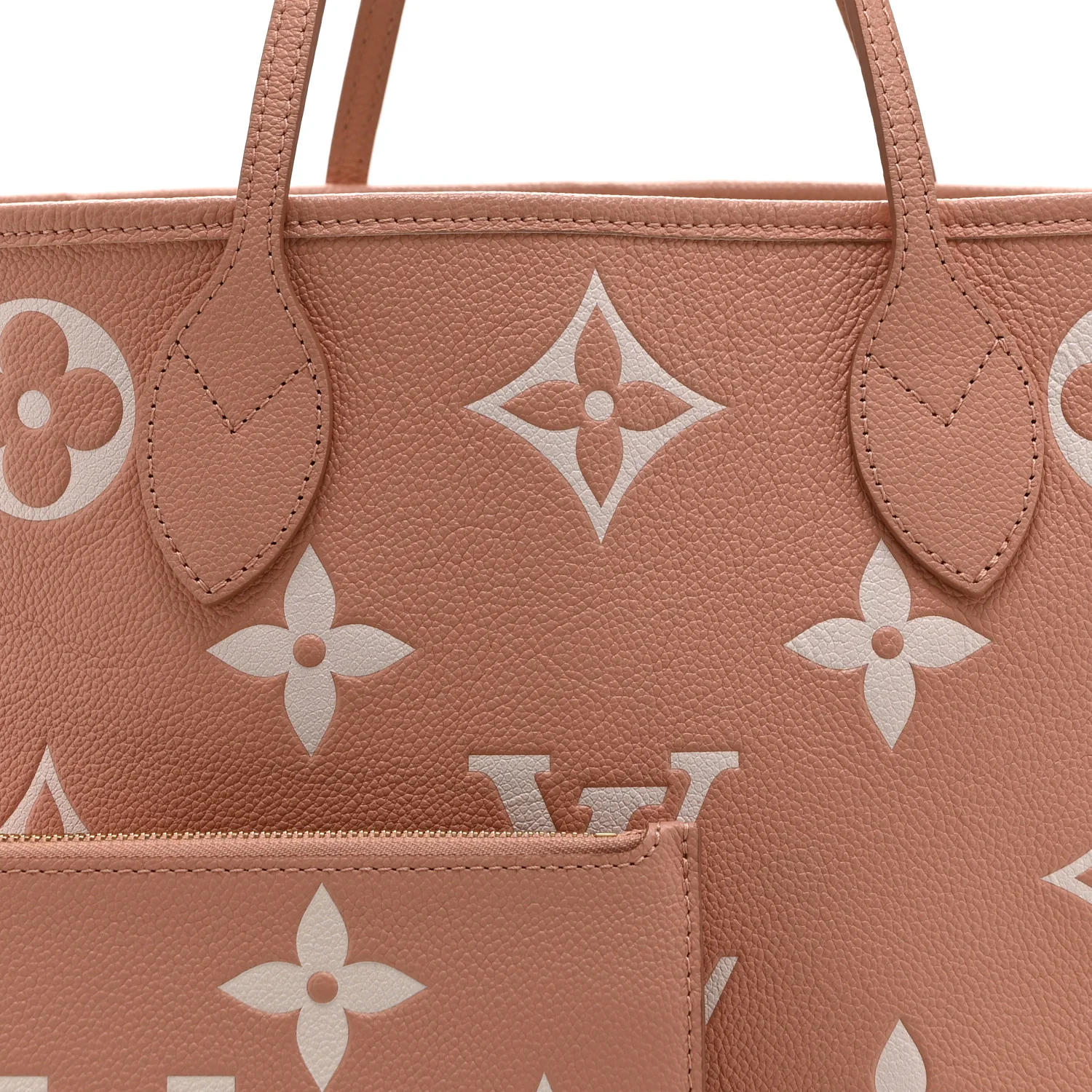 Empreinte Monogram Giant Neverfull MM Trianon Pink Cream - Image 8