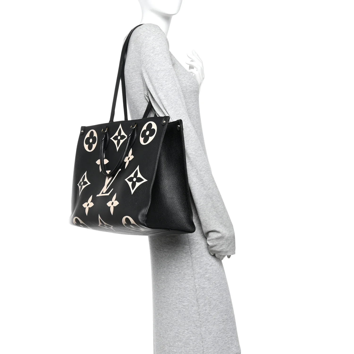 Empreinte Monogram Giant Onthego GM Black Beige - Image 2