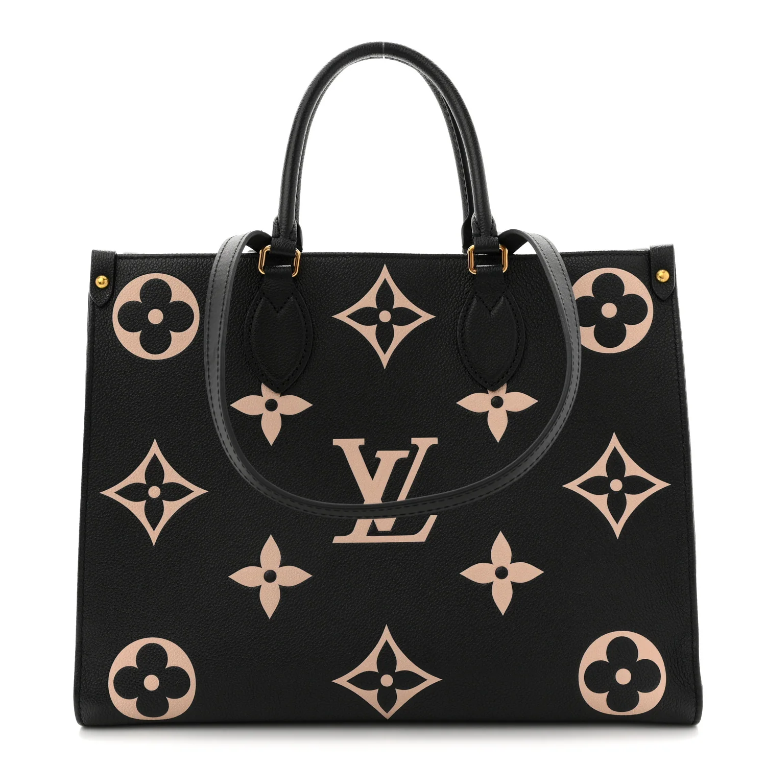 Empreinte Monogram Giant Onthego MM Black Beige