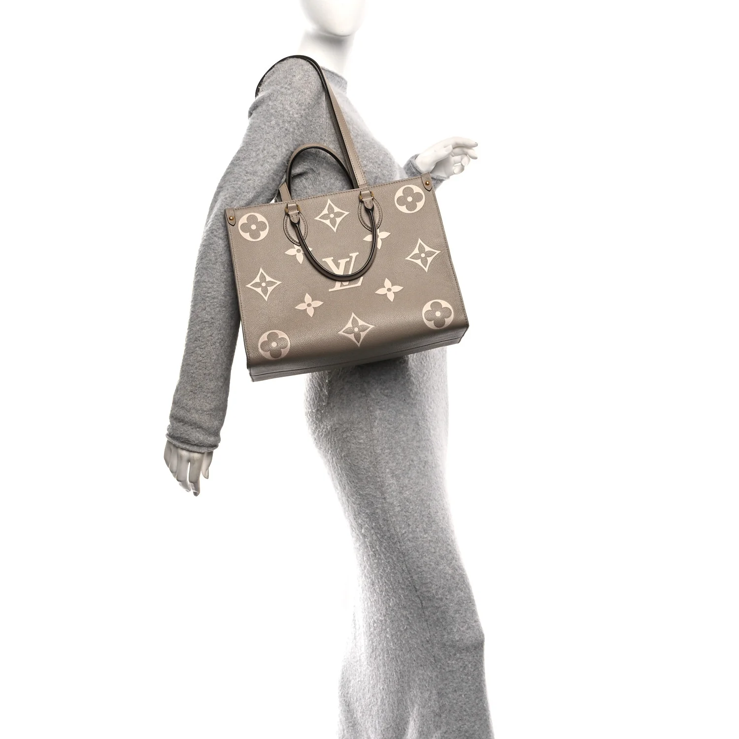 Empreinte Monogram Giant Onthego MM Tourterelle Creme - Image 2