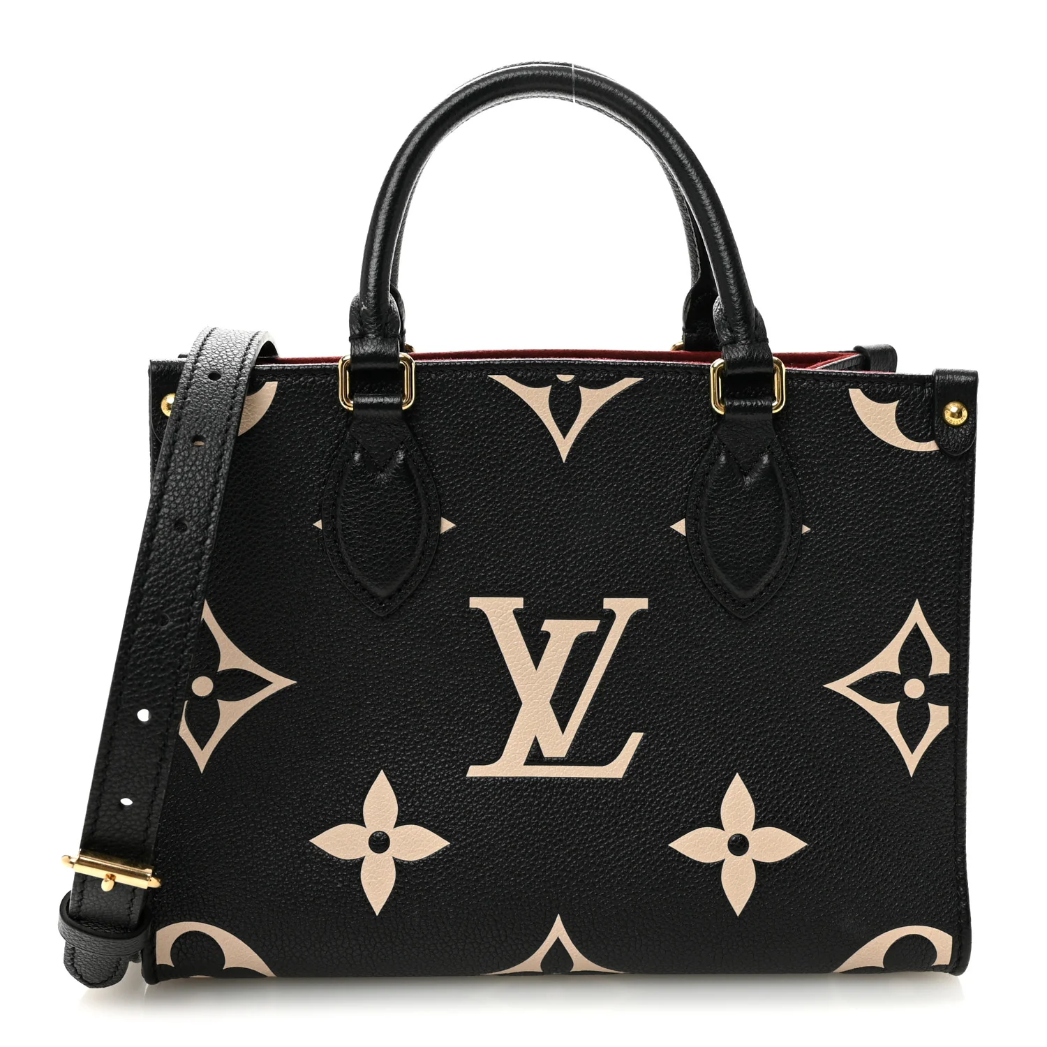 Empreinte Monogram Giant Onthego PM Black Beige
