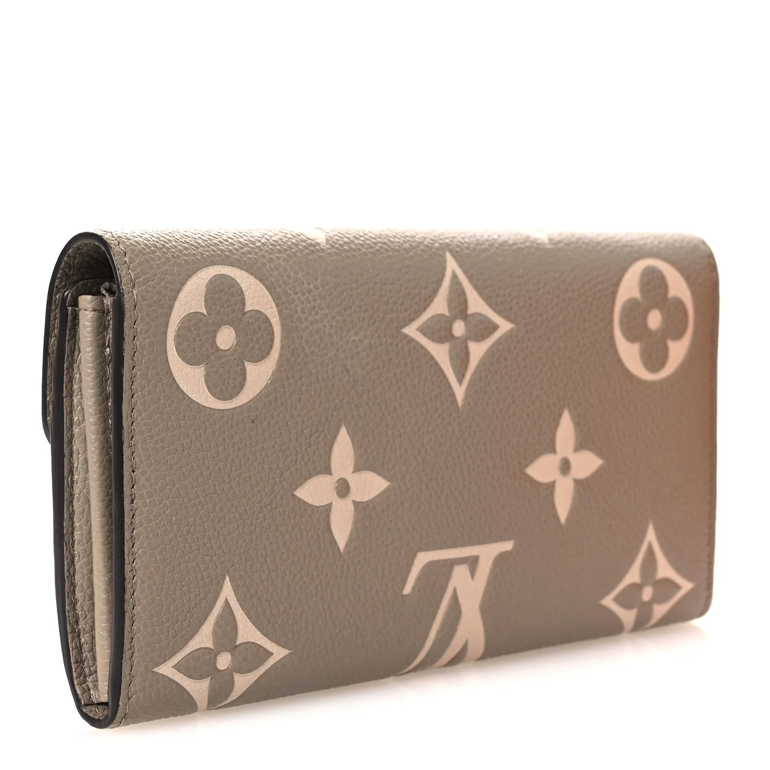 Empreinte Monogram Giant Sarah Wallet Tourterelle Creme - Image 3