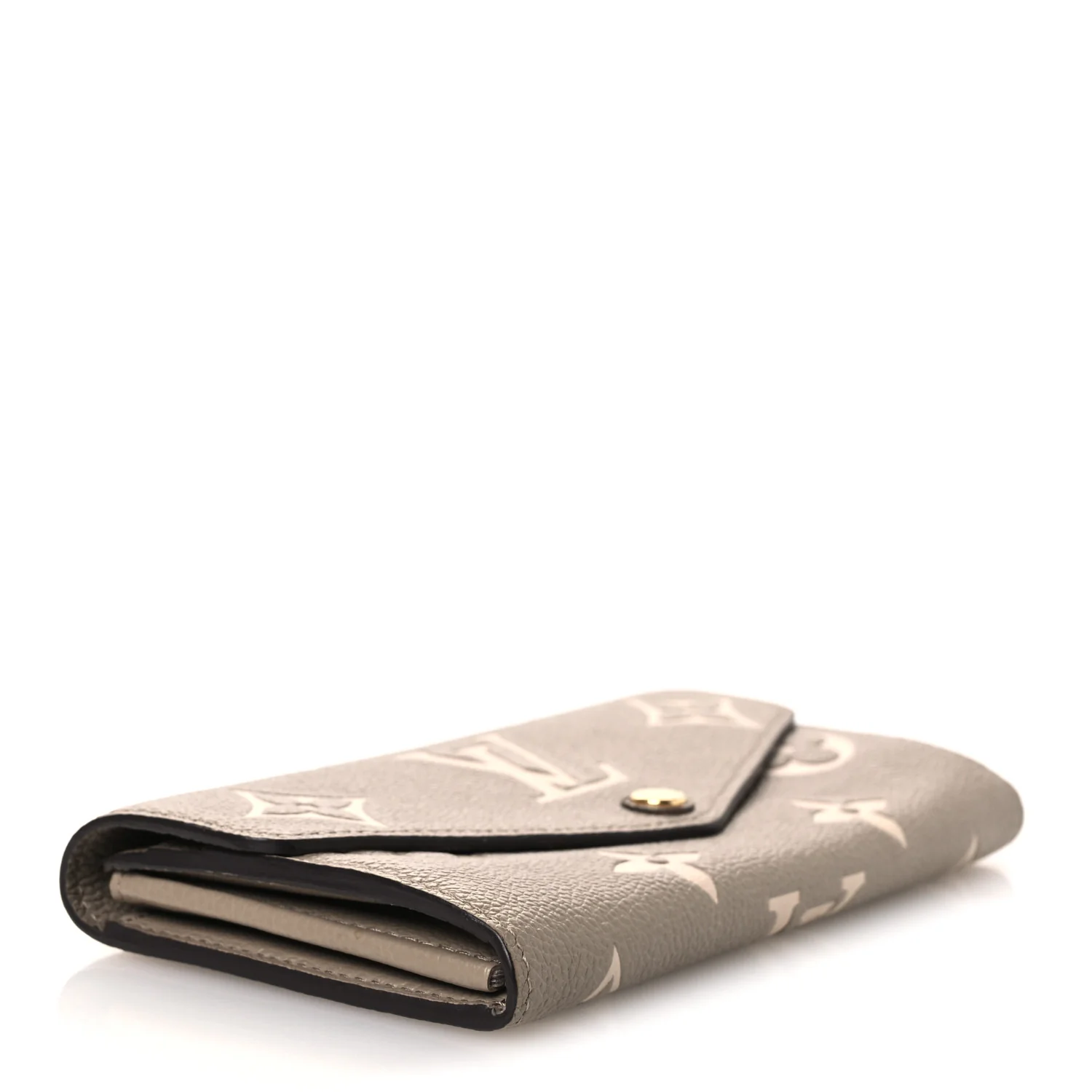 Empreinte Monogram Giant Sarah Wallet Tourterelle Creme - Image 4
