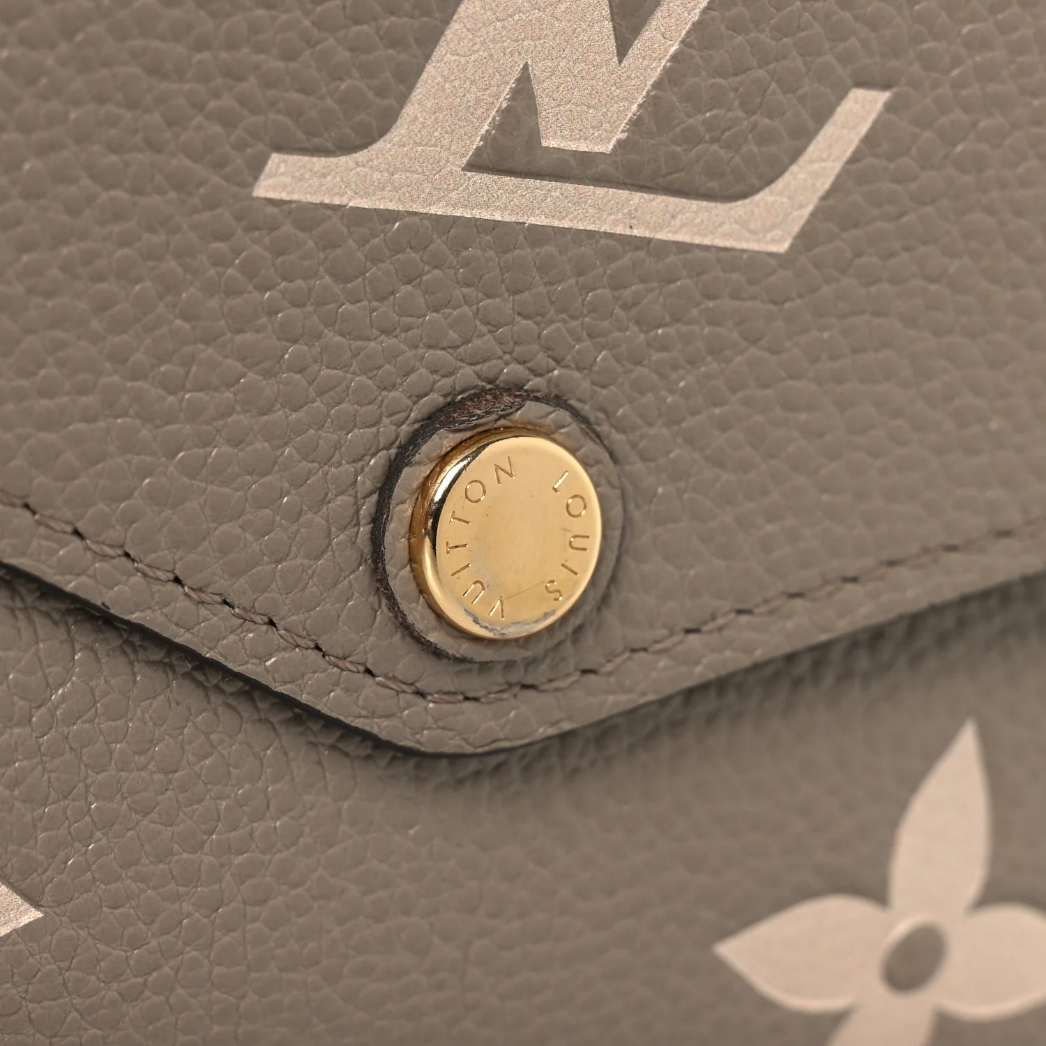 Empreinte Monogram Giant Sarah Wallet Tourterelle Creme - Image 7