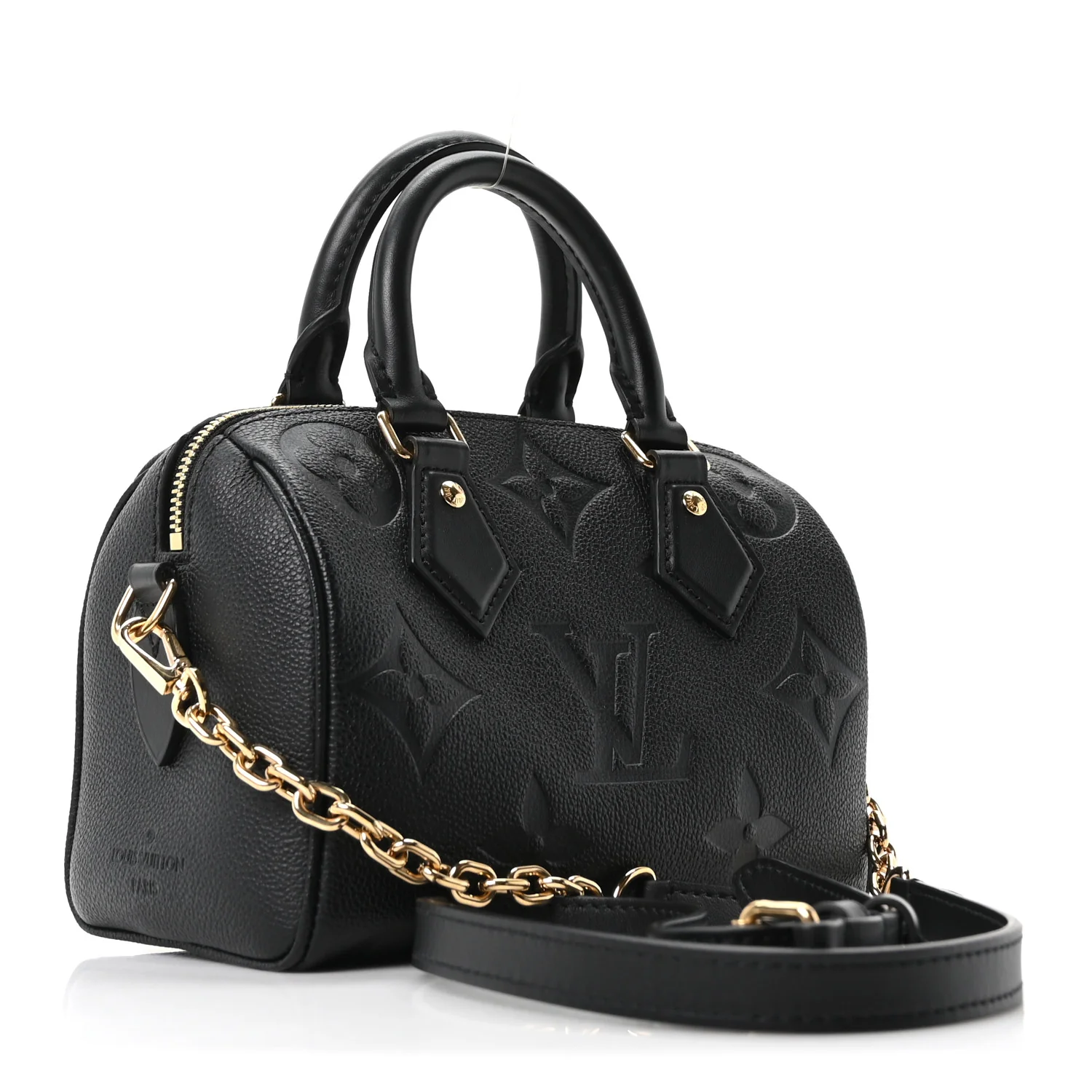 Empreinte Monogram Giant Speedy Bandouliere 20 Black - Image 3