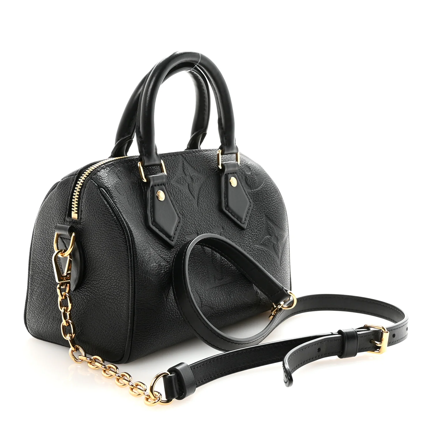 Empreinte Monogram Giant Speedy Bandouliere 20 Black - Image 3