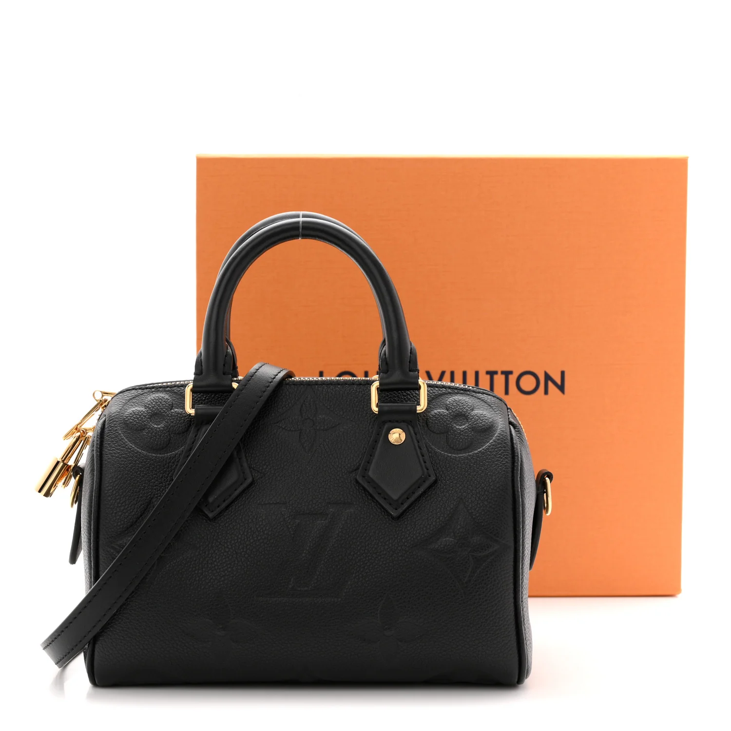 Empreinte Monogram Giant Speedy Bandouliere 20 Black - Image 11