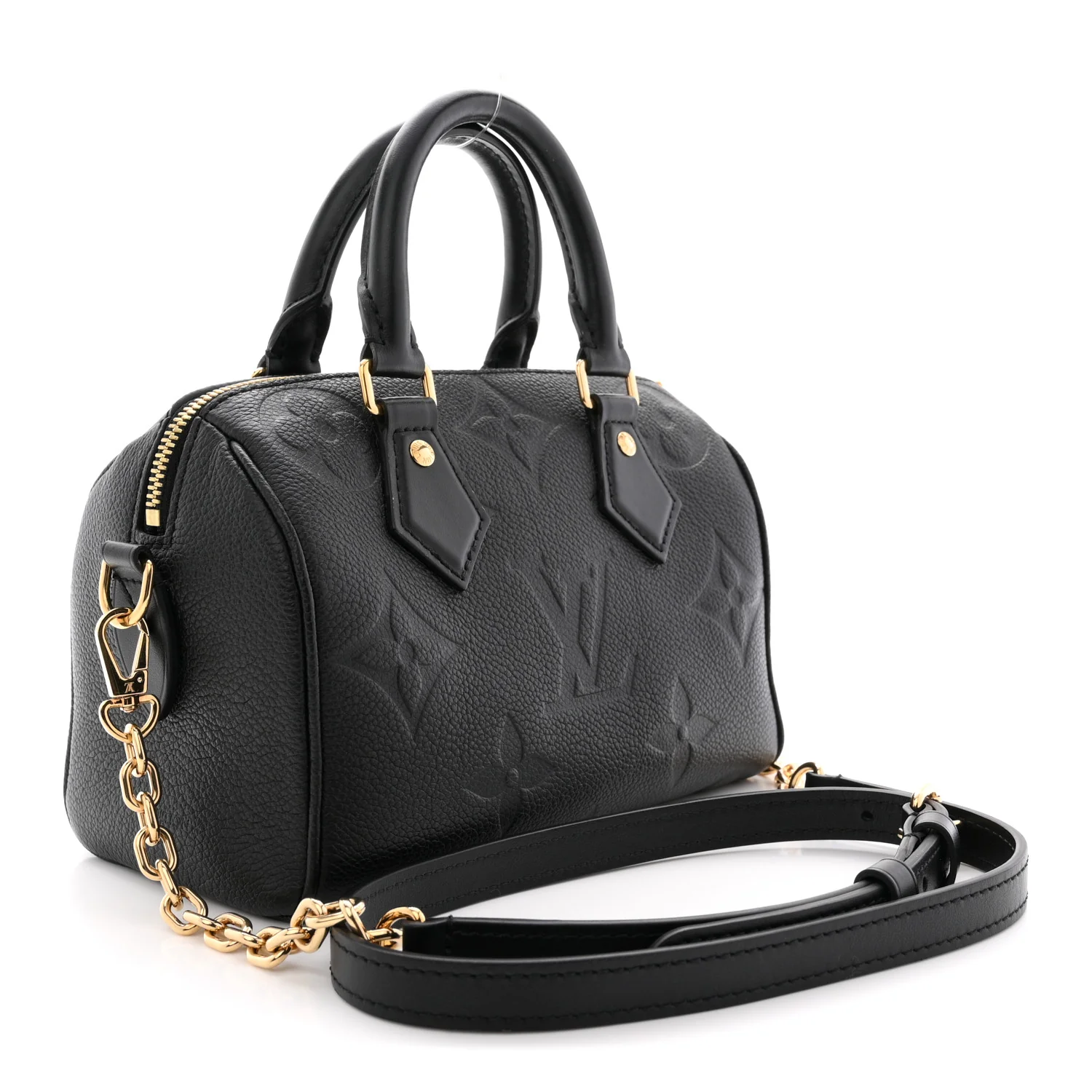 Empreinte Monogram Giant Speedy Bandouliere 20 Black - Image 3
