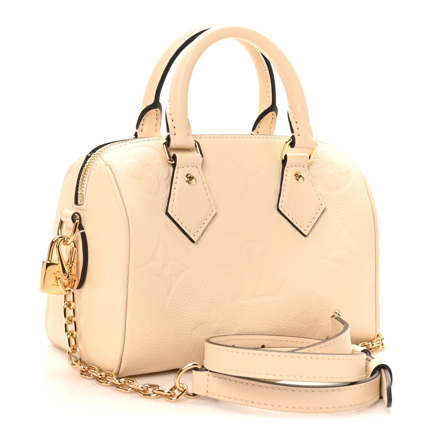 Empreinte Monogram Giant Speedy Bandouliere 20 Creme - Image 3
