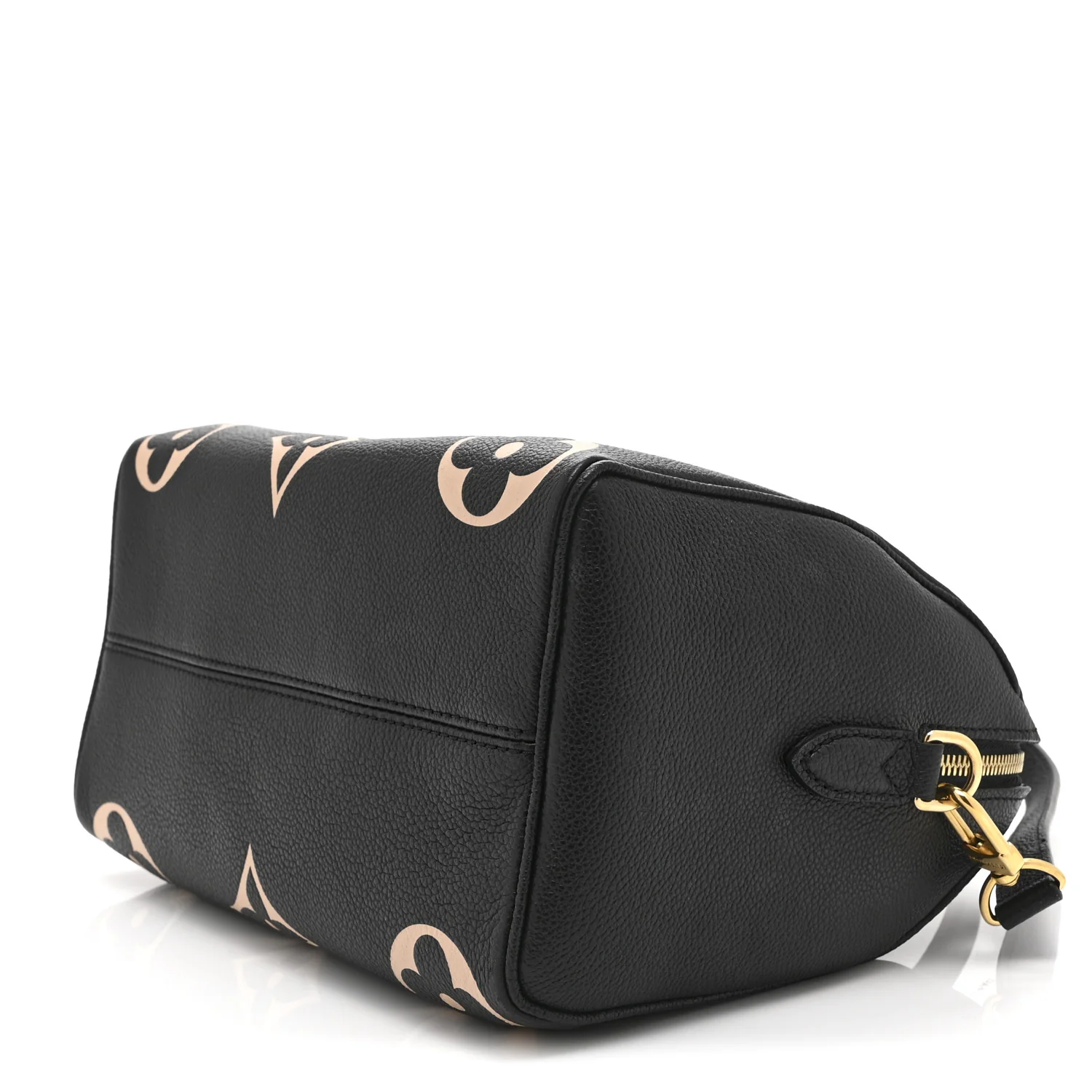 Empreinte Monogram Giant Speedy Bandouliere 25 Black Beige - Image 9
