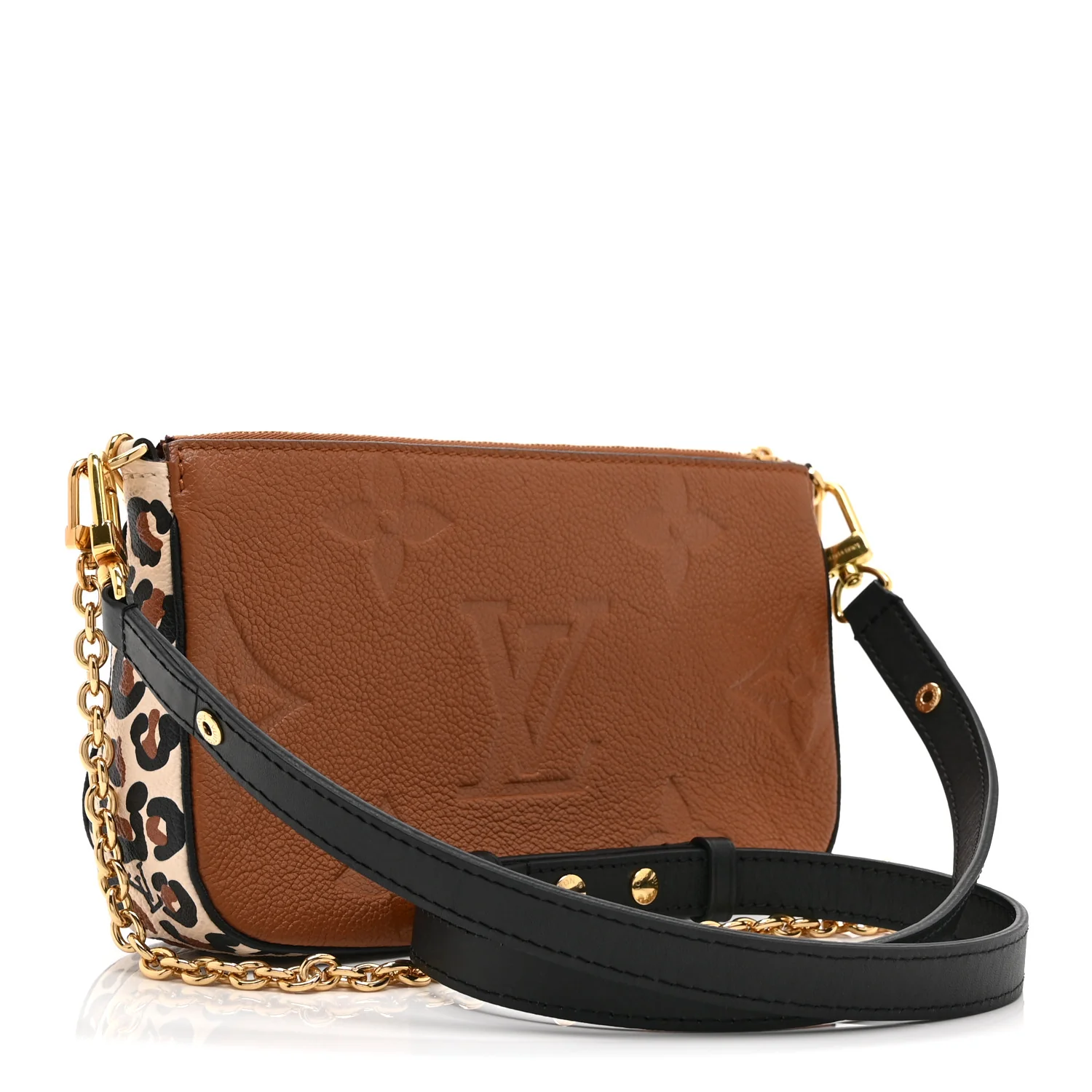 Empreinte Monogram Giant Wild At Heart Multi Pochette Accessories Caramel - Image 3