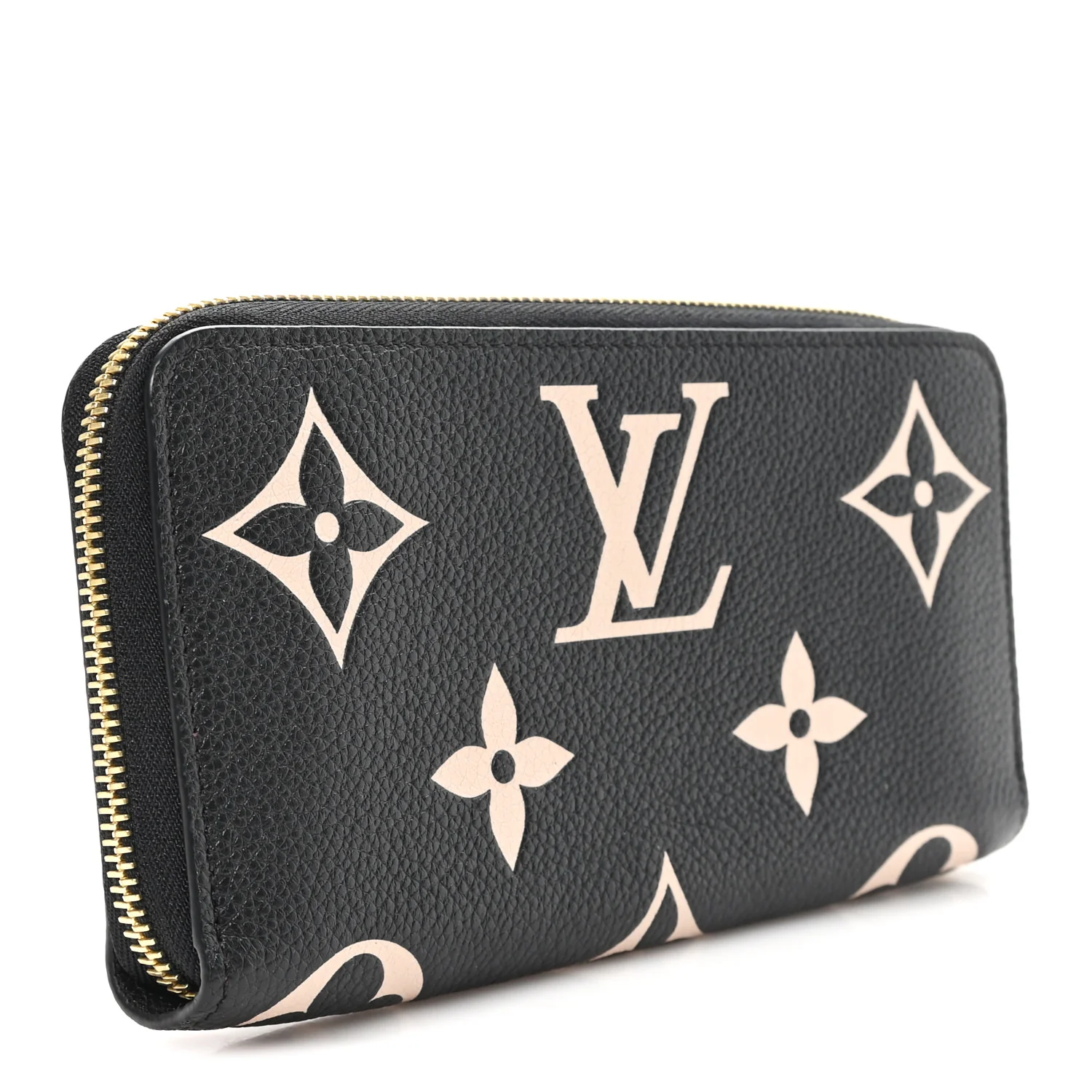 Empreinte Monogram Giant Zippy Wallet Black Beige - Image 3