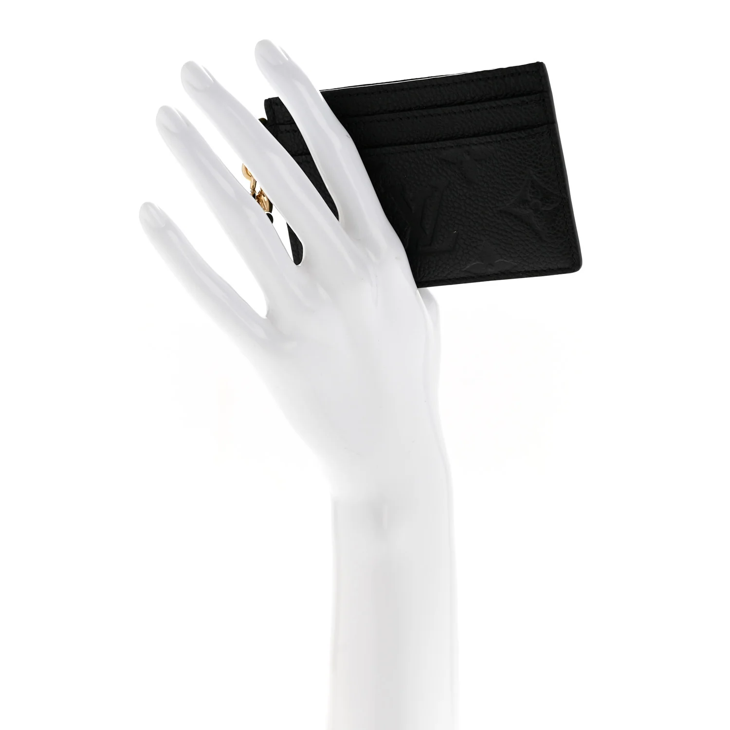 Empreinte Monogram LV Charms Card Holder Black - Image 2