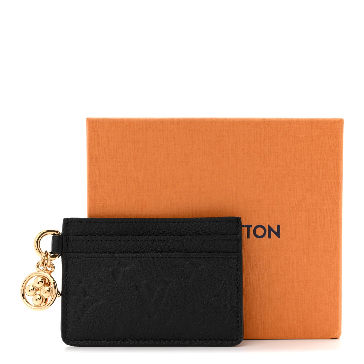 Empreinte Monogram LV Charms Card Holder Black - Image 7