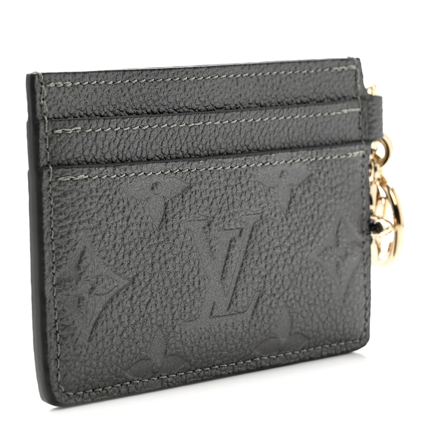 Empreinte Monogram LV Charms Card Holder Gunmetal - Image 3