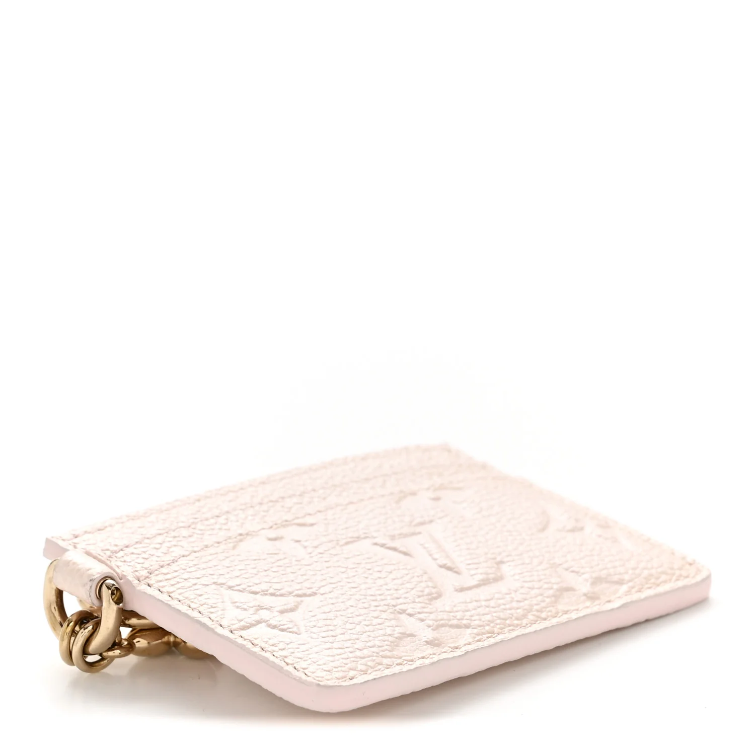 Empreinte Monogram LV Charms Card Holder Snowy Pearl - Image 4