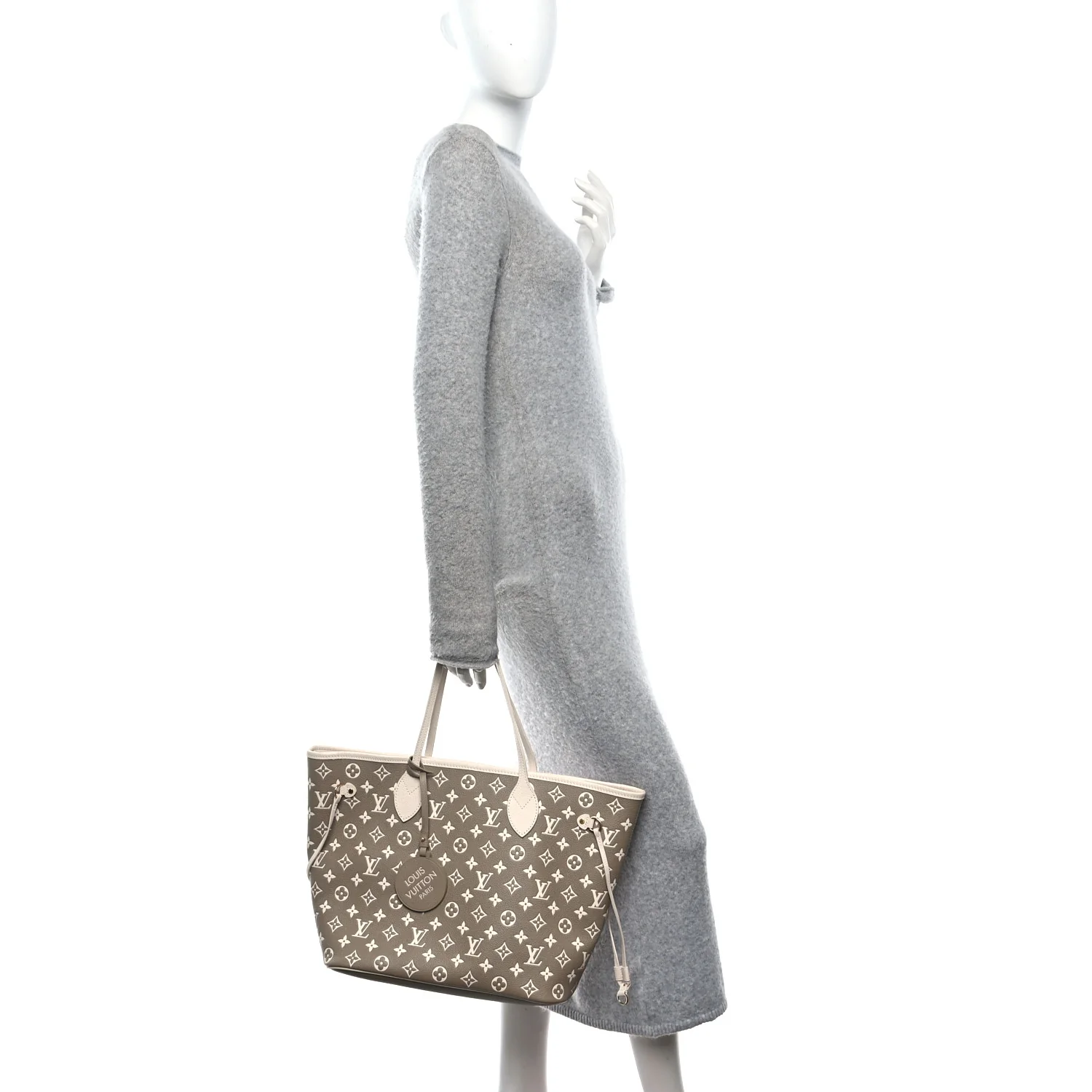 Empreinte Monogram Spring In The City Neverfull MM Kaki Beige Cream - Image 2