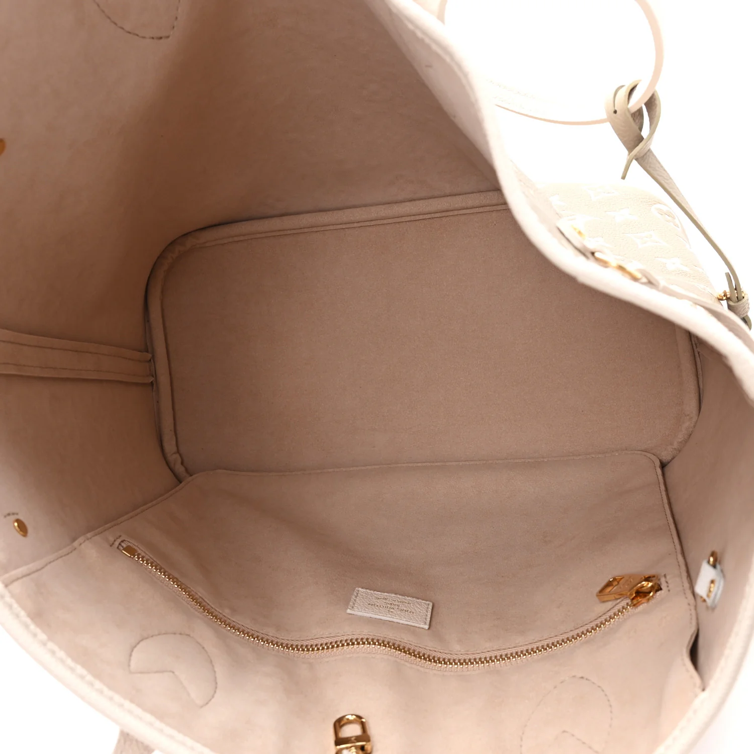 Empreinte Monogram Spring In The City Neverfull MM Kaki Beige Cream - Image 6